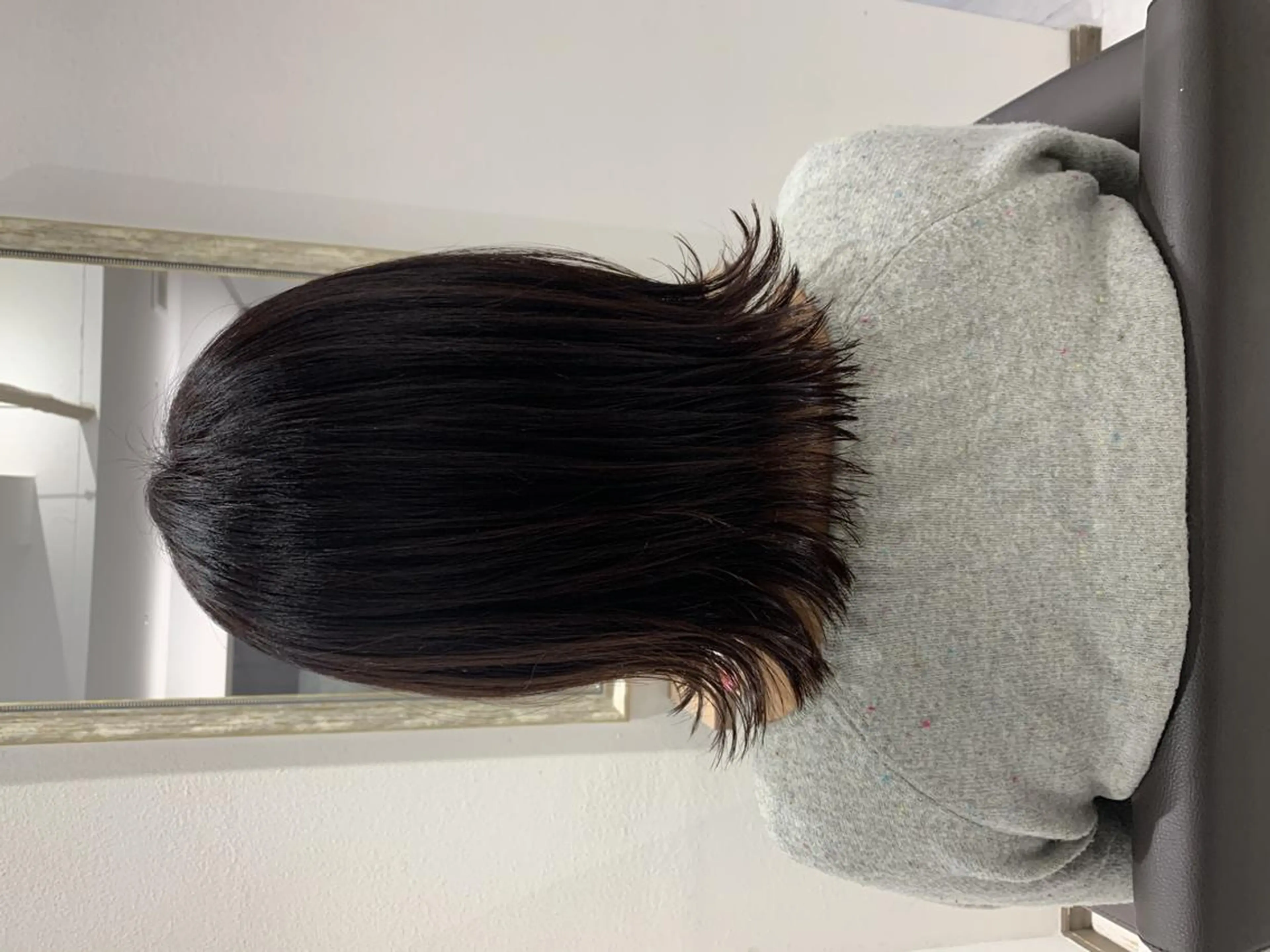 ミディアム カラー 瀬尾 由希菜のヘアスタイル