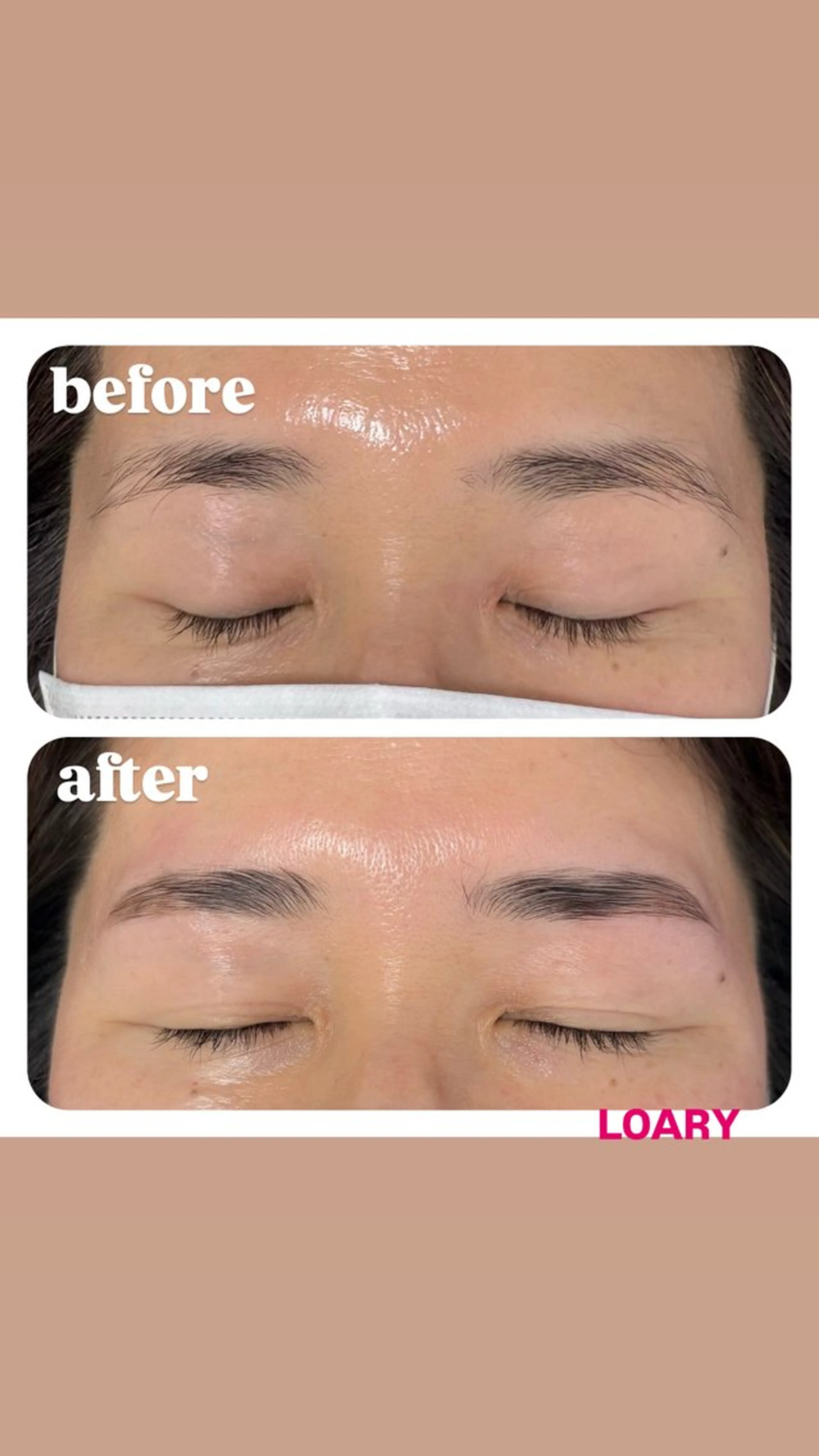 アイブロウ ハリウッドブロウリフト その他(アイブロウ) LOARY りせの眉毛・アイブロウイメージ