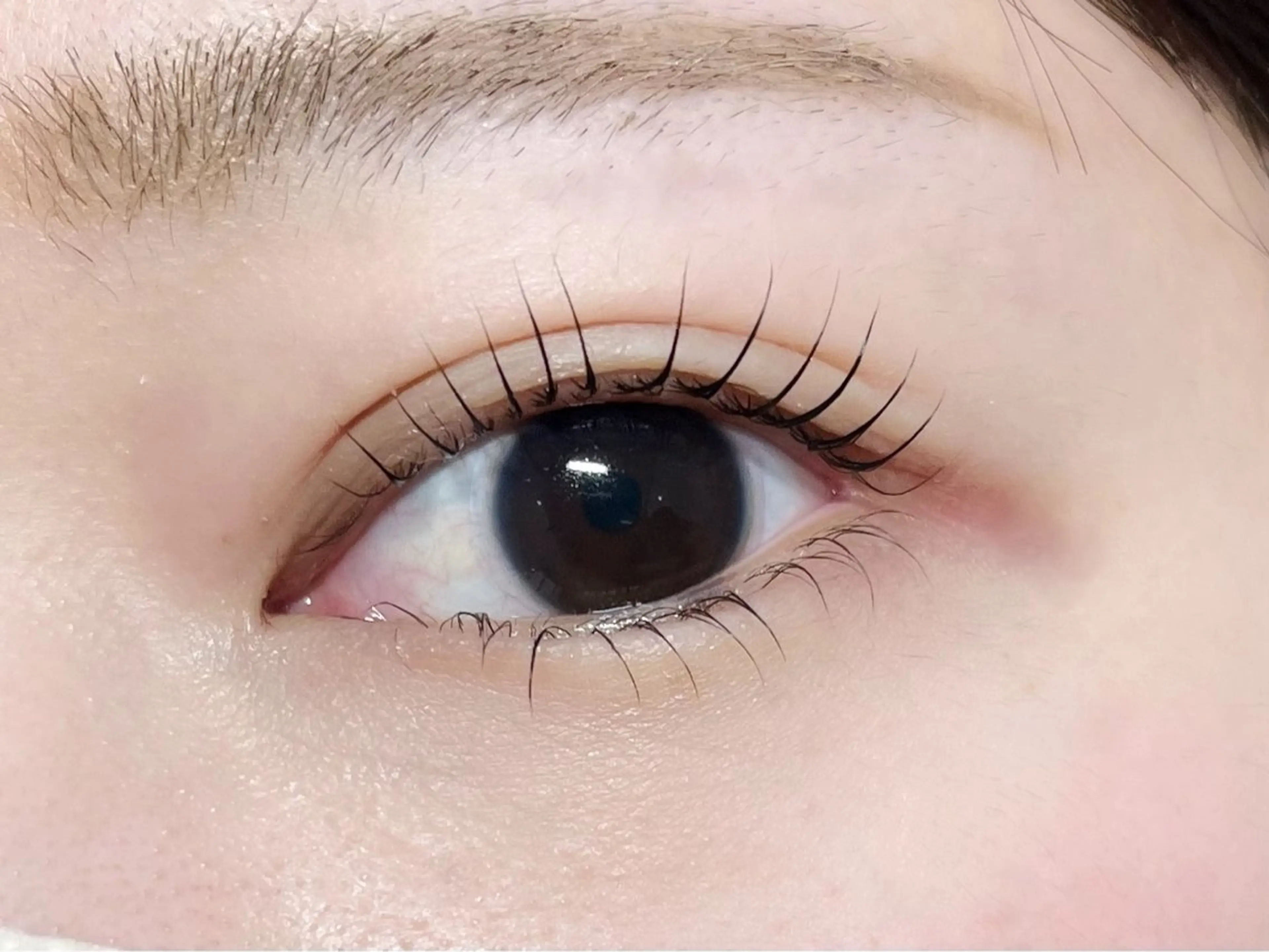 マツエク・マツパ 下まつげエクステ 一重×まつ毛パーマ 佐々木 里奈のマツエク・マツパデザイン