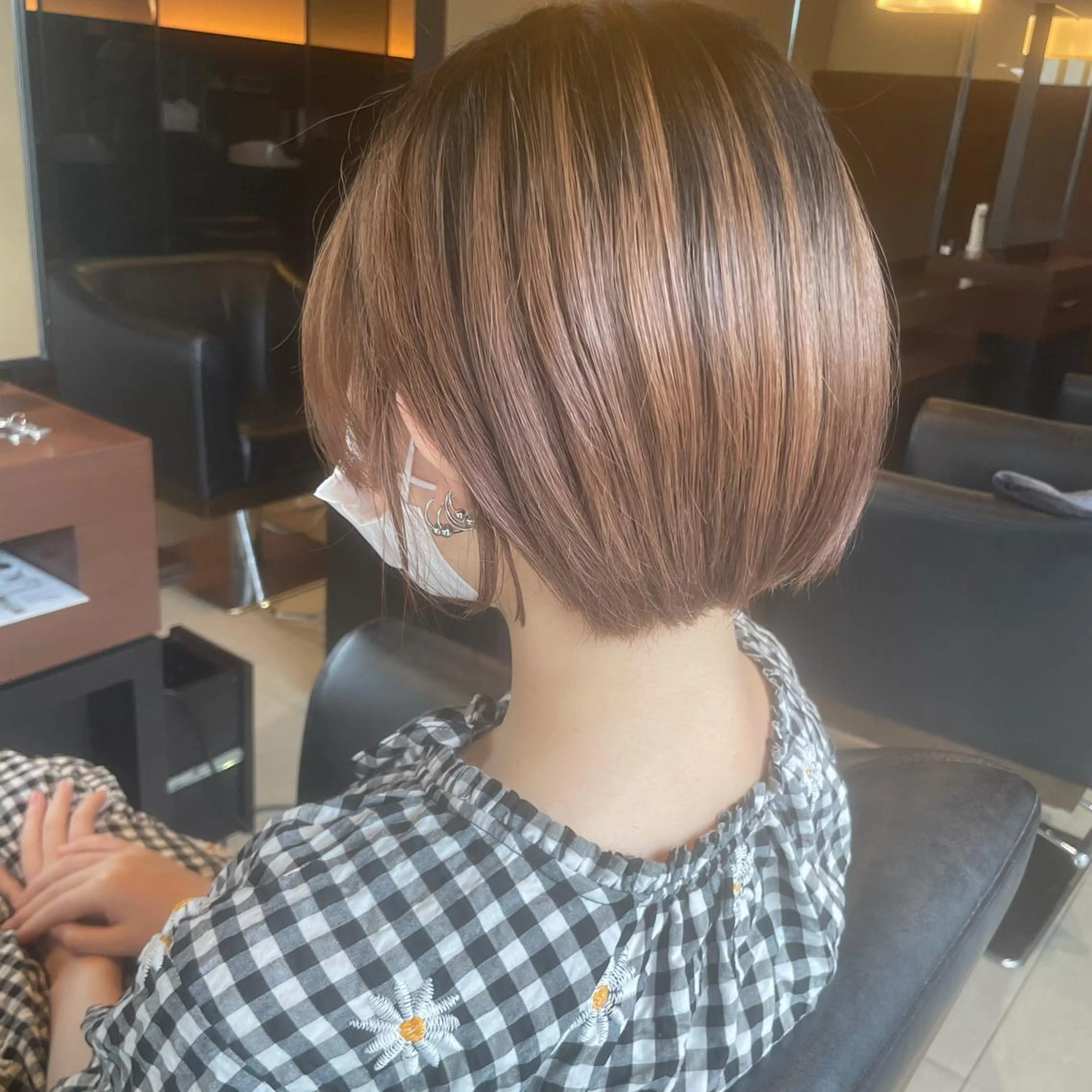 ショート ショート・ボブ 中村俊哉のヘアスタイル