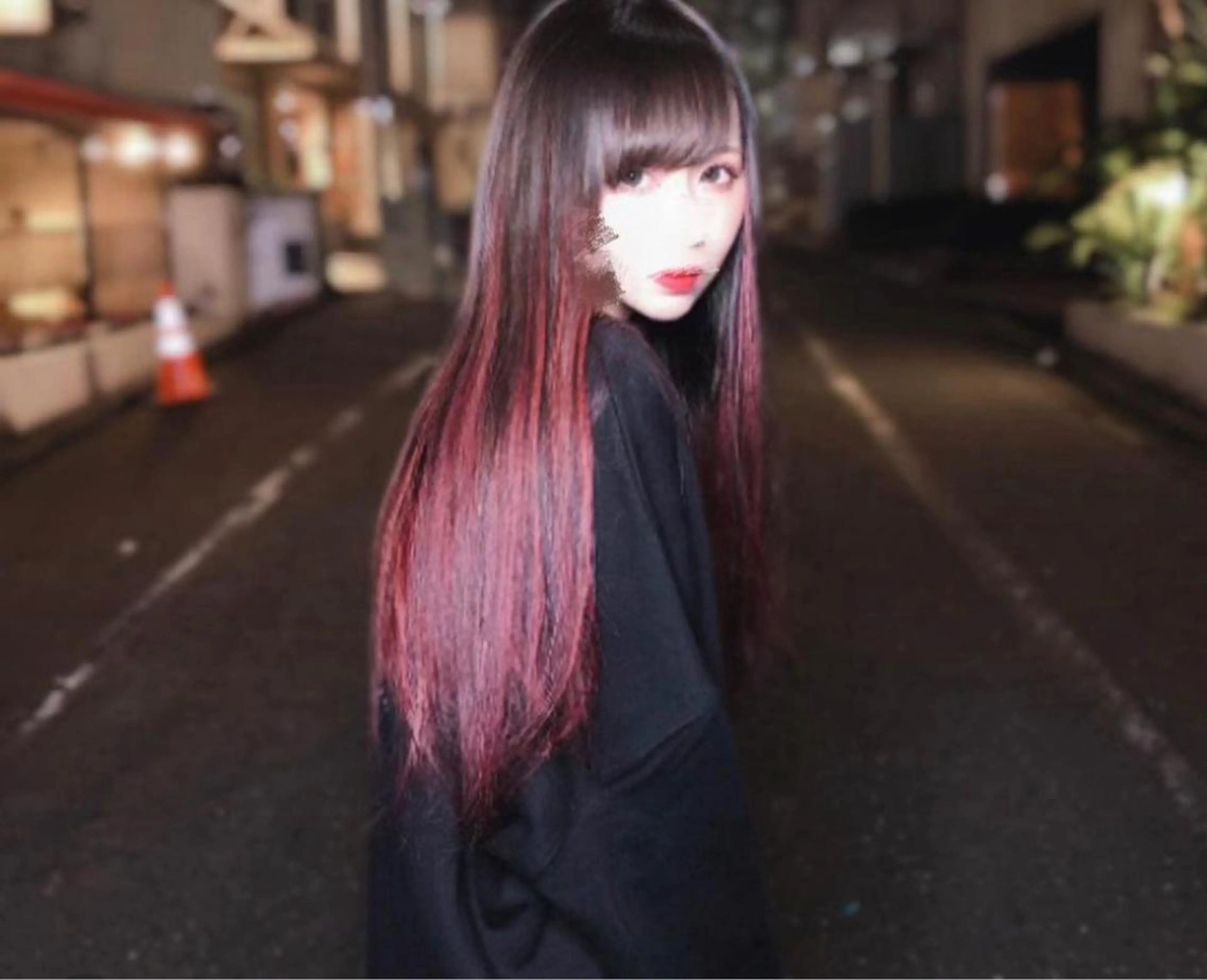 ロング カット ヘアカラー トリートメント エクステ LANDS officialのヘアスタイル