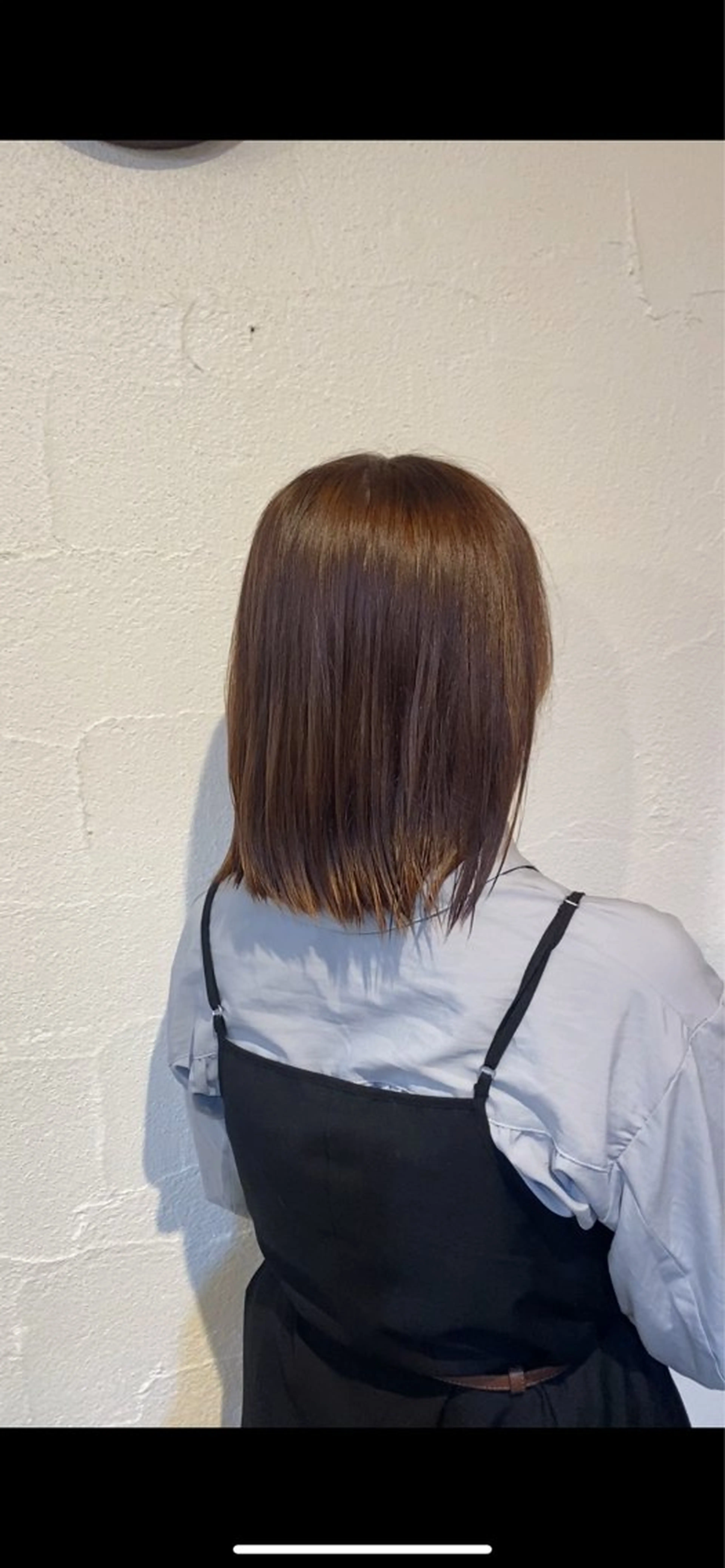 ミディアム カラー 伊橋 沙里のヘアスタイル