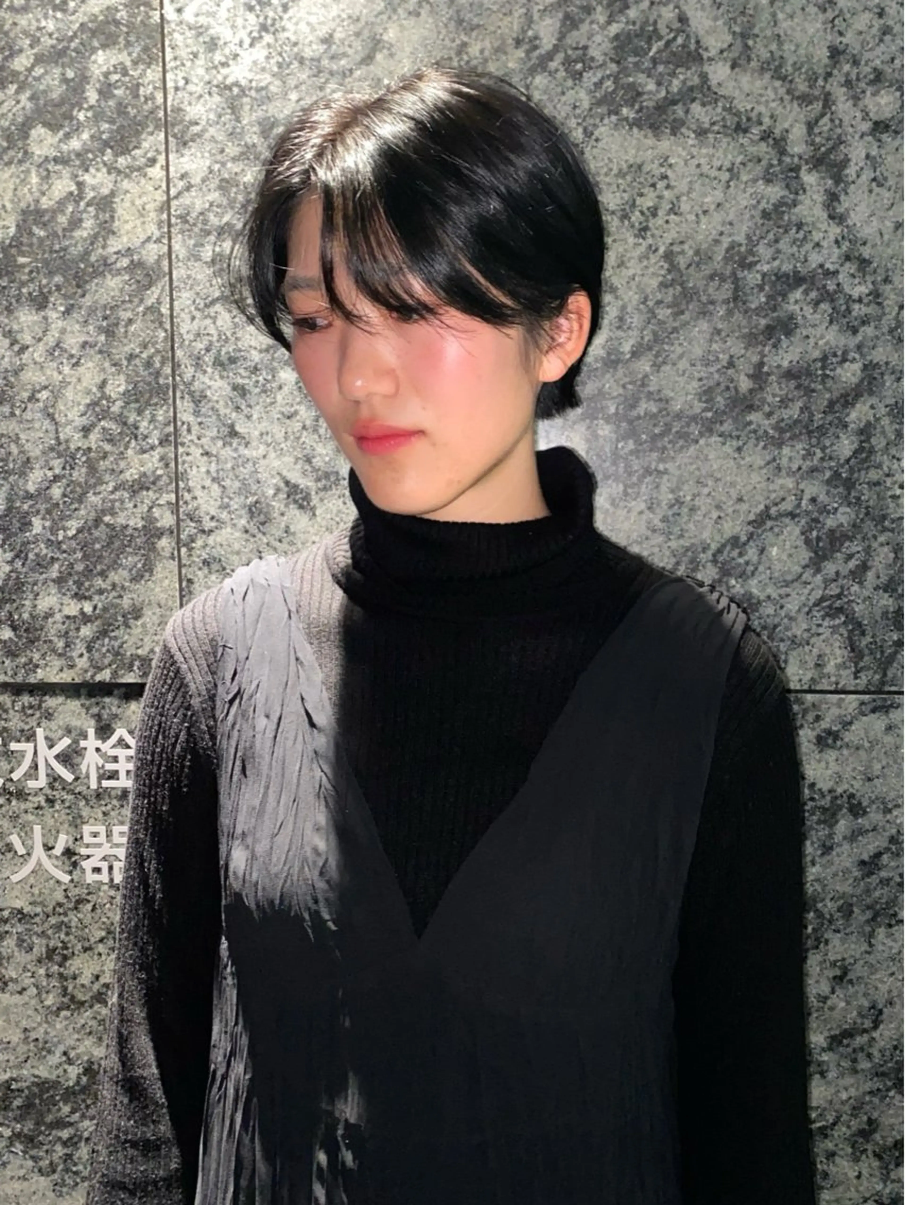 ショート カラー 韓国風ヘア ショートヘア mai / linoah˚✧のヘアスタイル