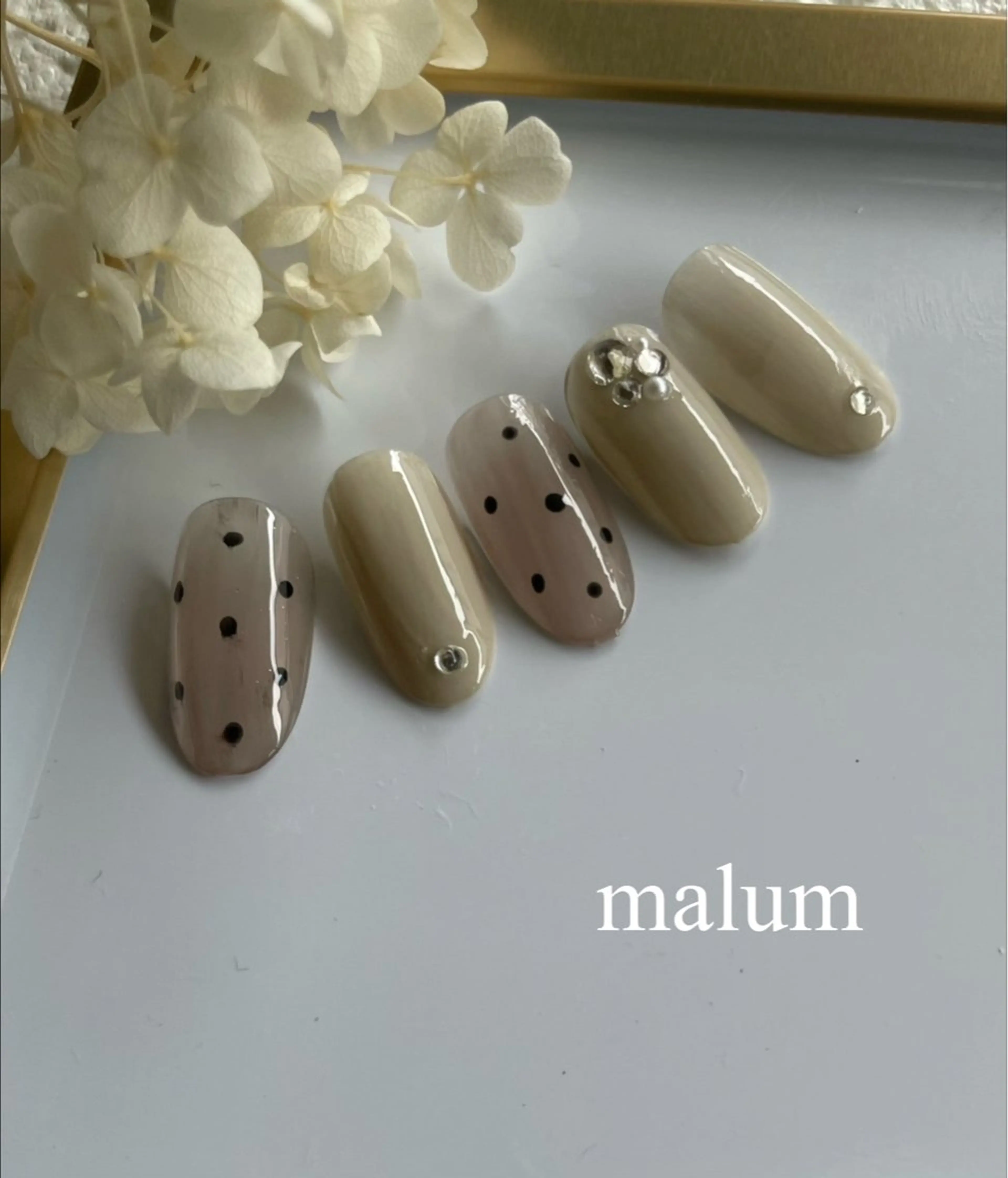 ネイル ハンドネイル malum nailのネイルデザイン