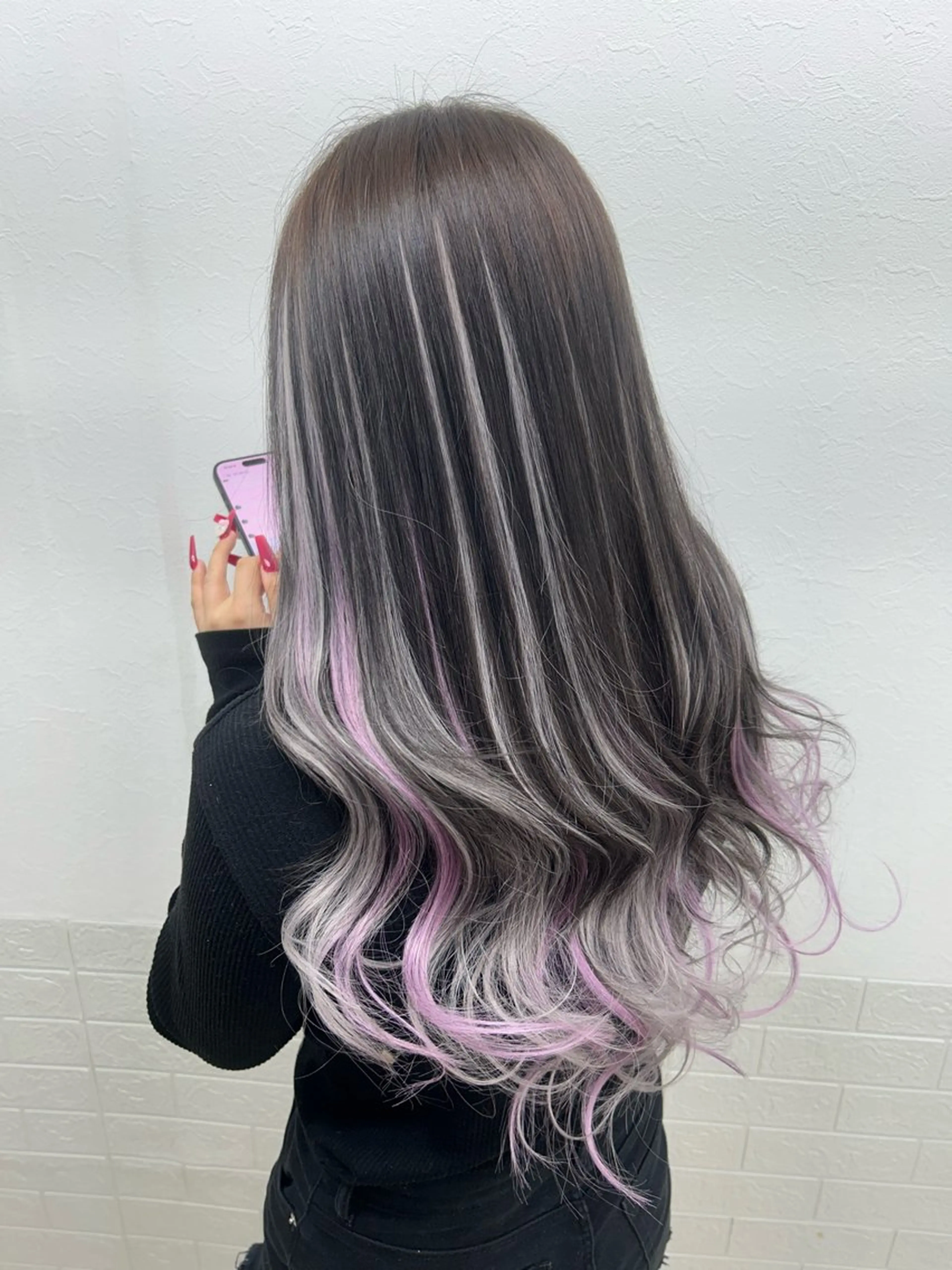 ダブルスキルエクステ /羽エクステ白石宇由のヘアスタイル