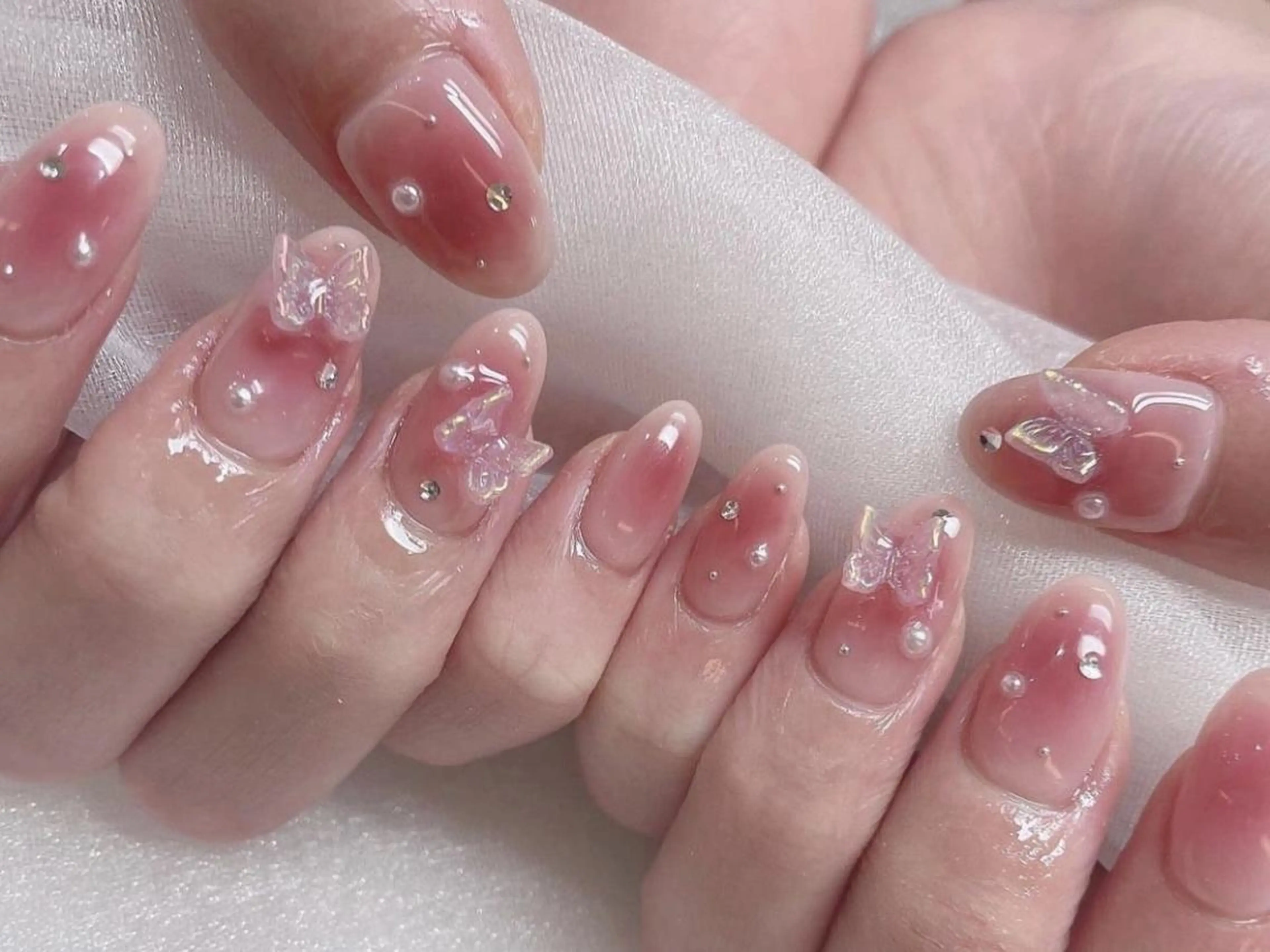 ネイル 🦋y y Nail 🤍のネイルデザイン