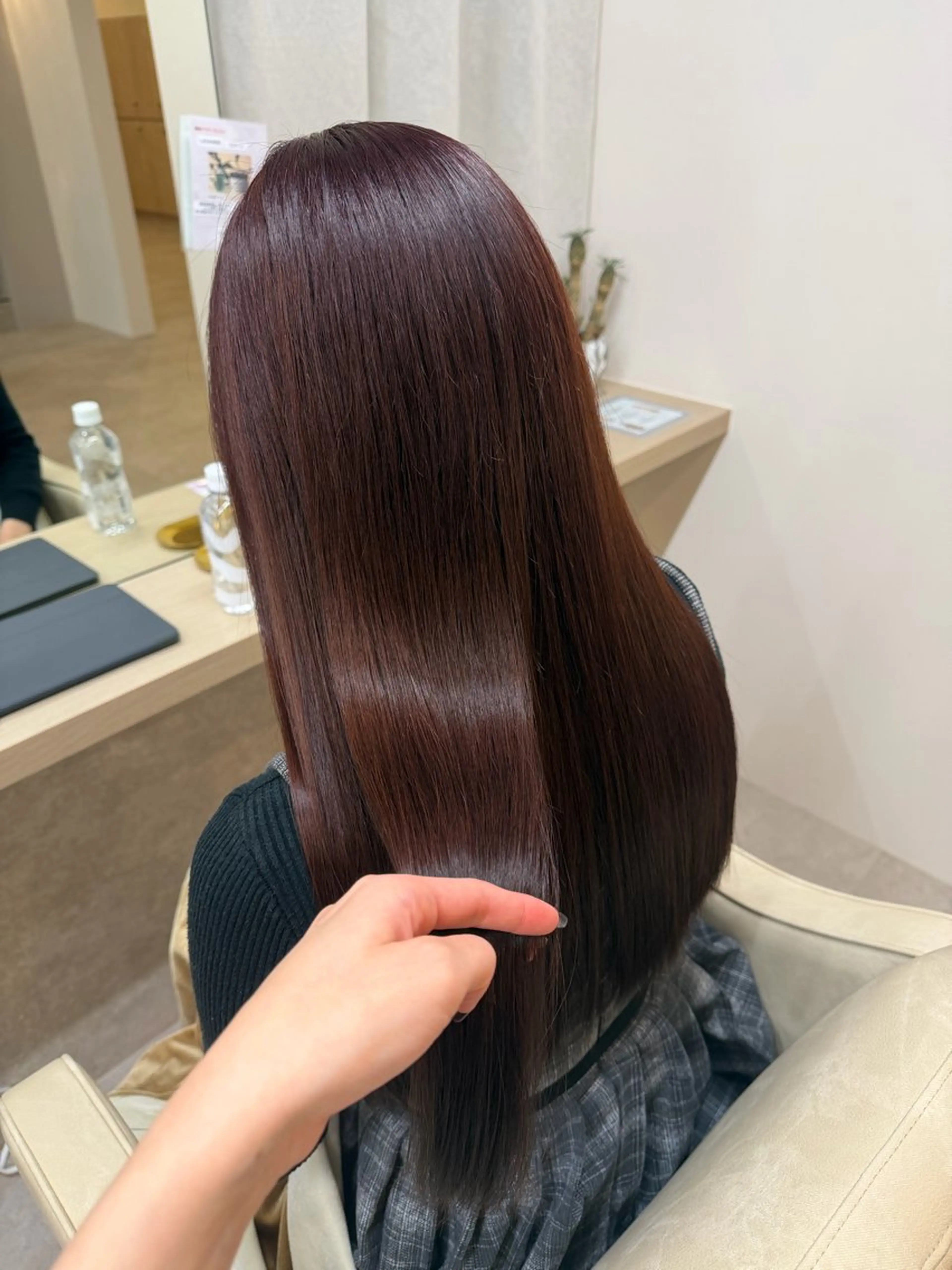 ロング カラー りん/ハイトーン💖 🌈髪質改善✨️浜松のヘアスタイル