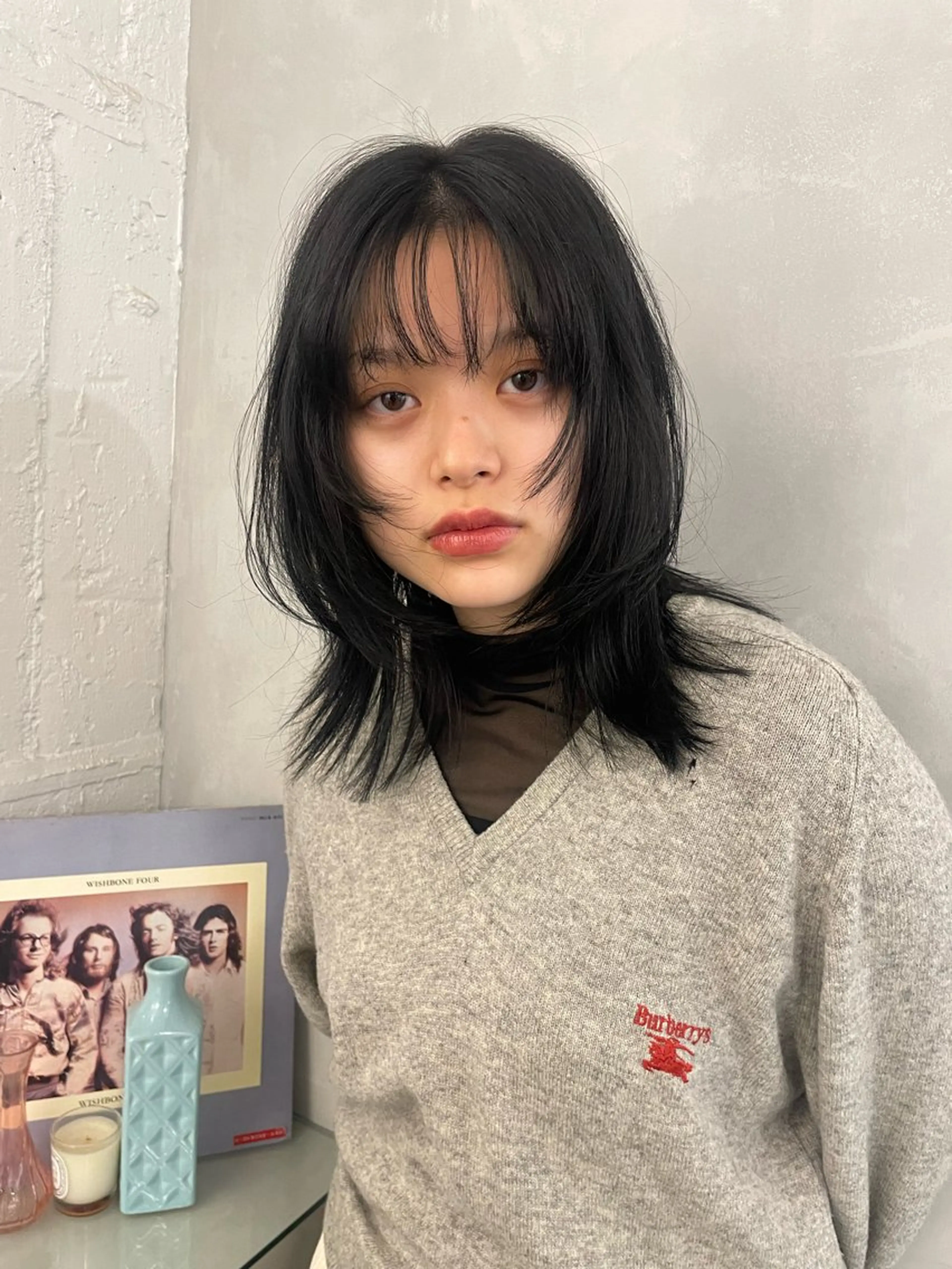 ミディアム カラー Hatsune 🐯レイヤーカットのヘアスタイル