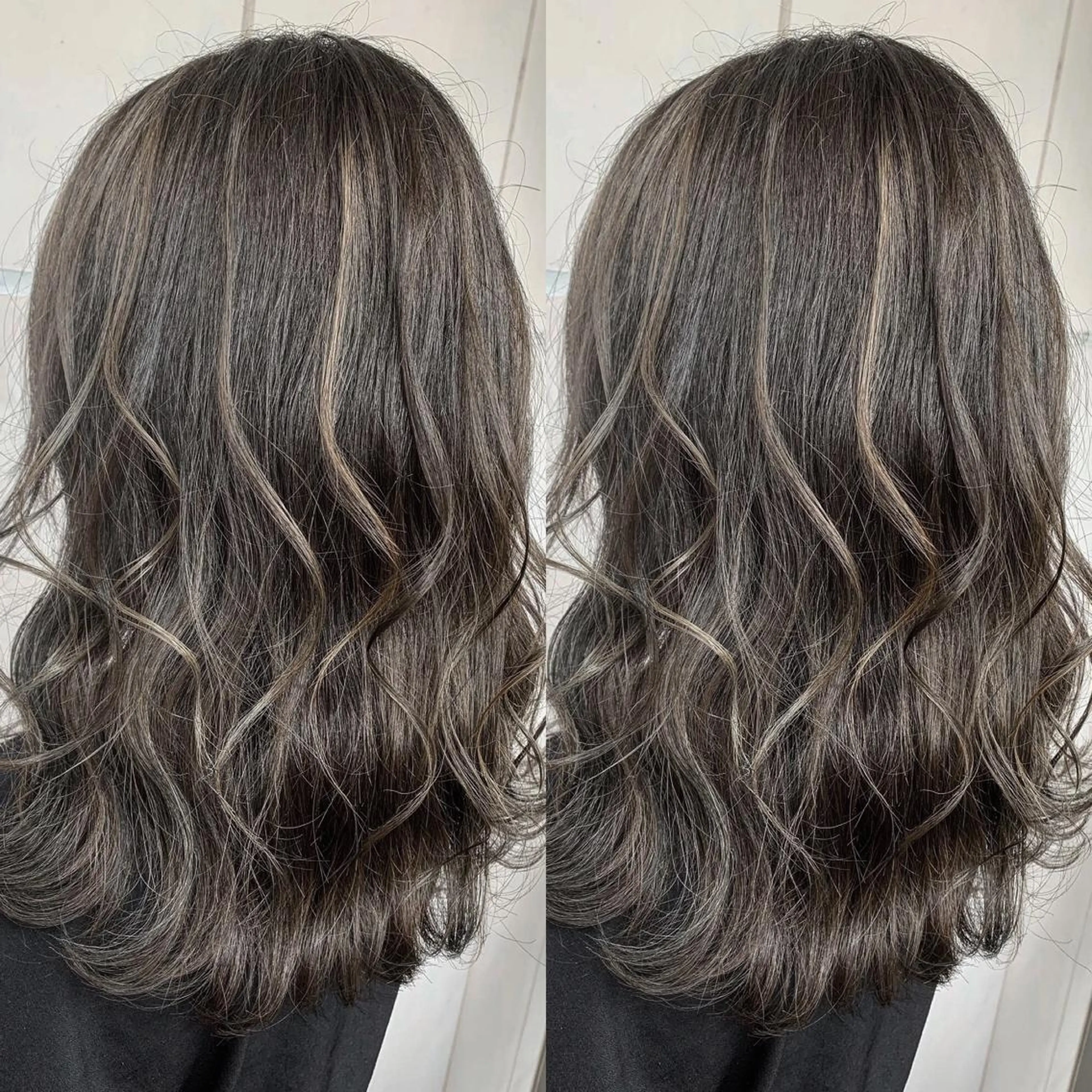 ロング カラー ヘアカラー 髪質改善will hairdesignのヘアスタイル