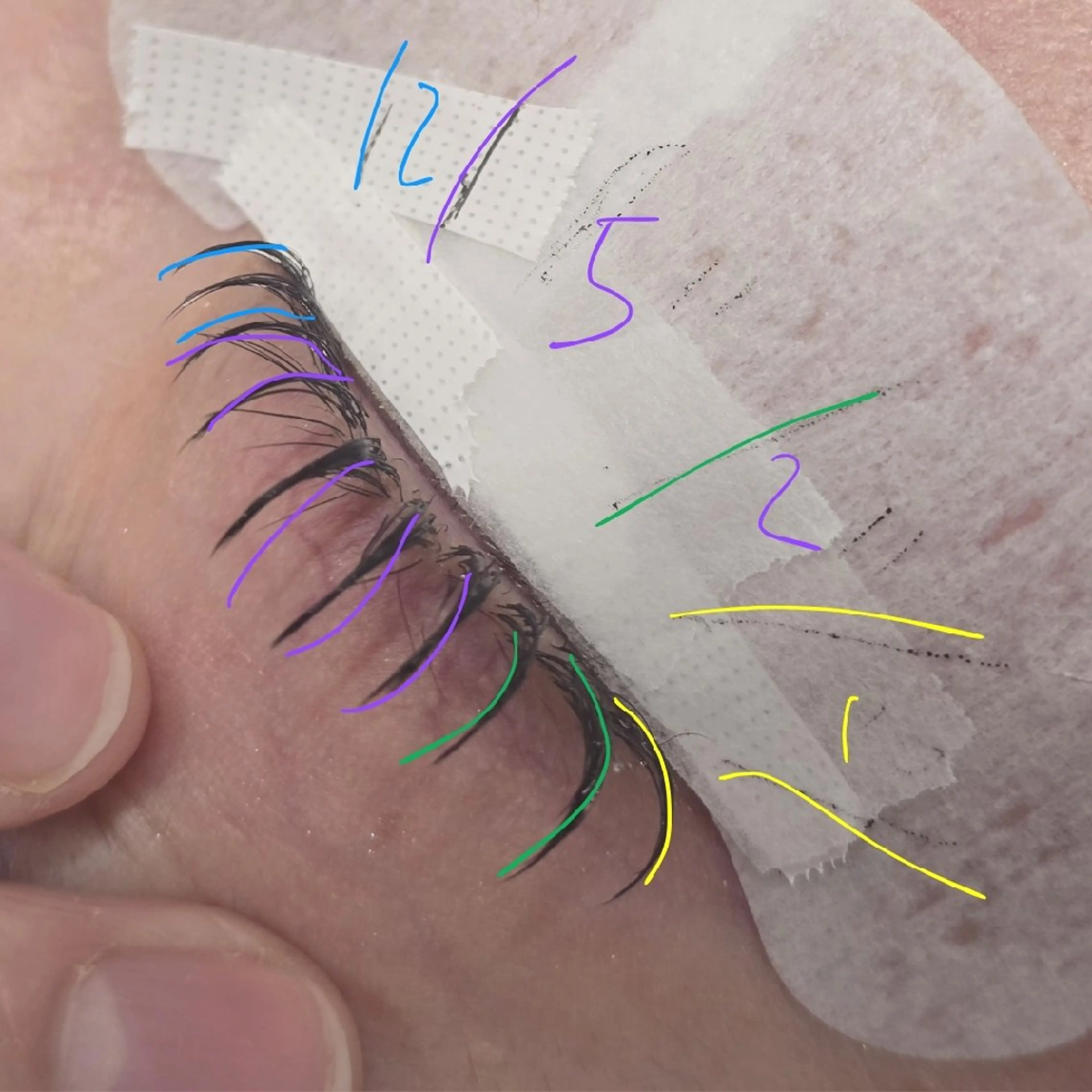 マツエク・マツパ 束感まつ毛 韓国風マツエク マツエク フジ ワラのマツエク・マツパデザイン