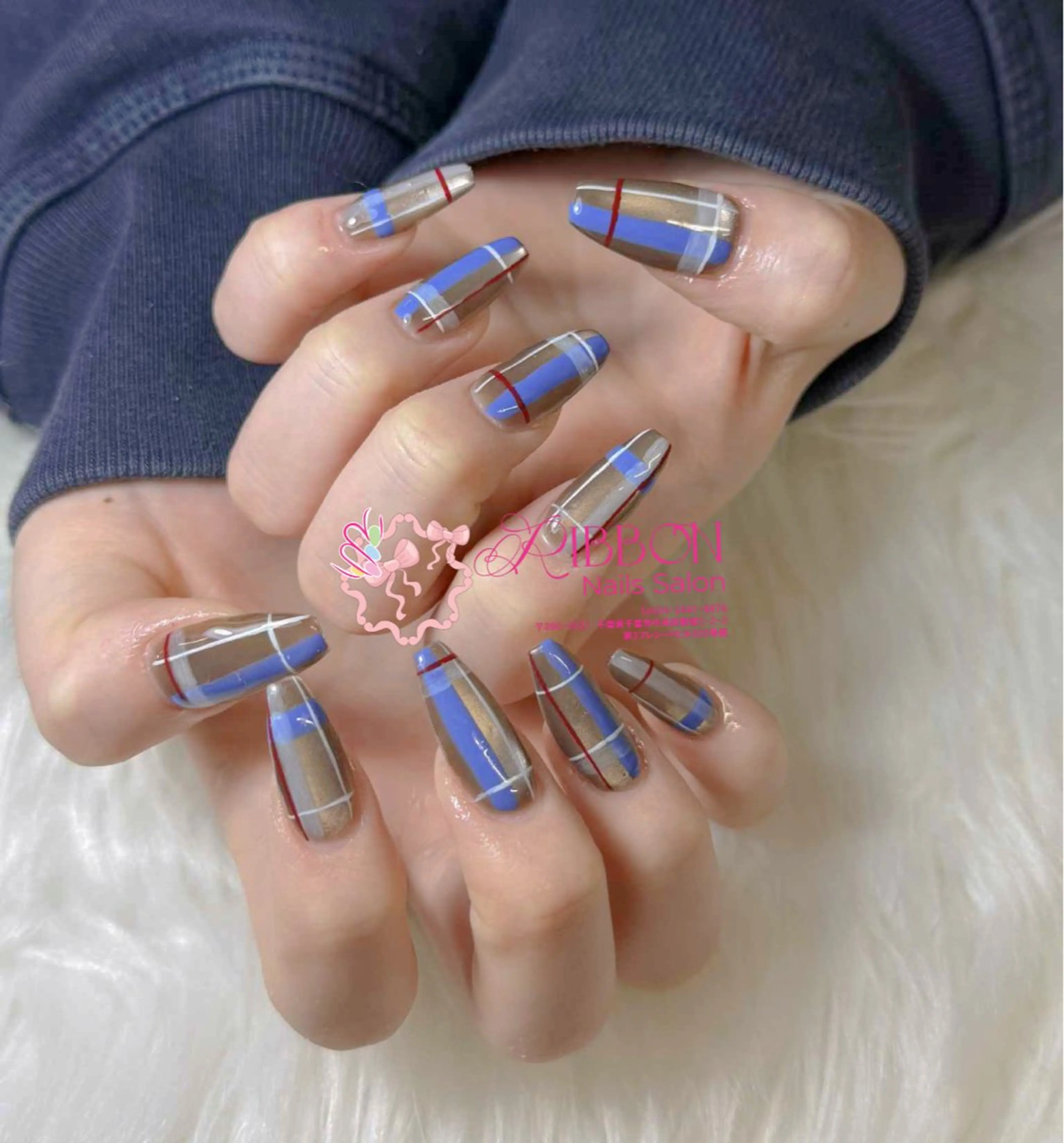 ネイル チークネイル フットネイル フレンチネイル グラデーション 韓国ネイル Ribbonnail salonのネイルデザイン