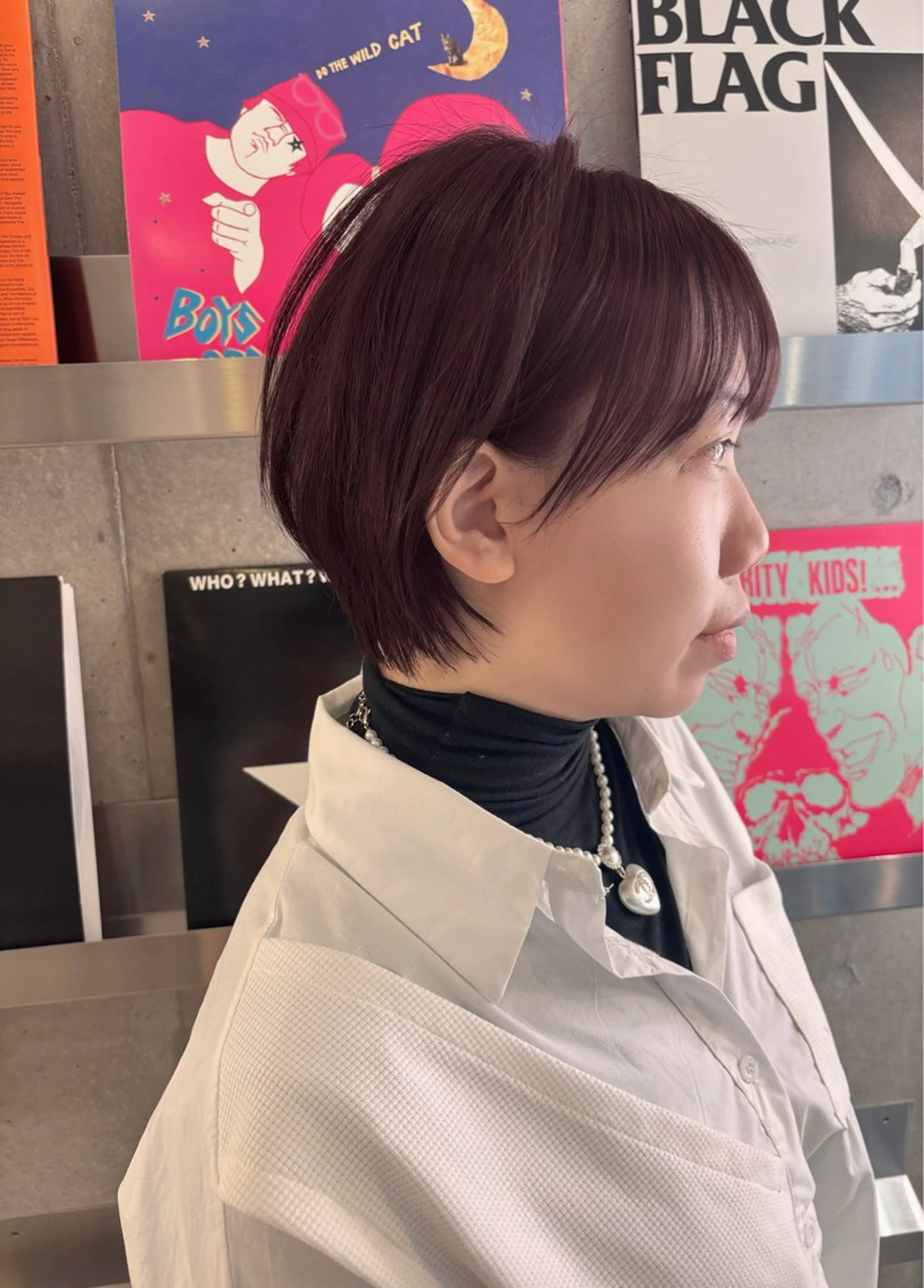 ショート ショートヘア 小顔カット 海外風ヘア 野田光也のヘアスタイル