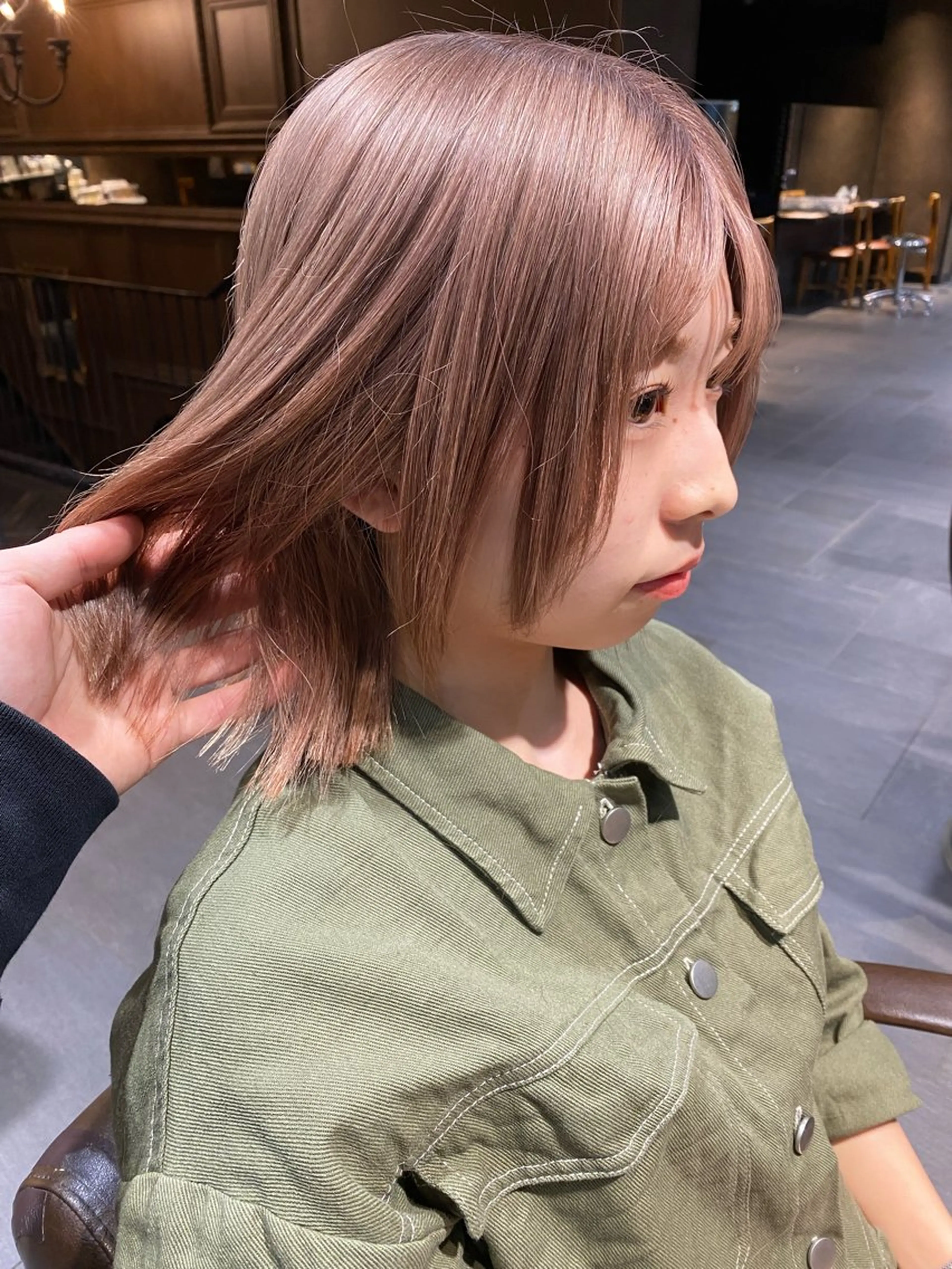 【ミニモ学割】ケアブリーチ＋カラー＋トリートメント(orトリプルカラー)の写真