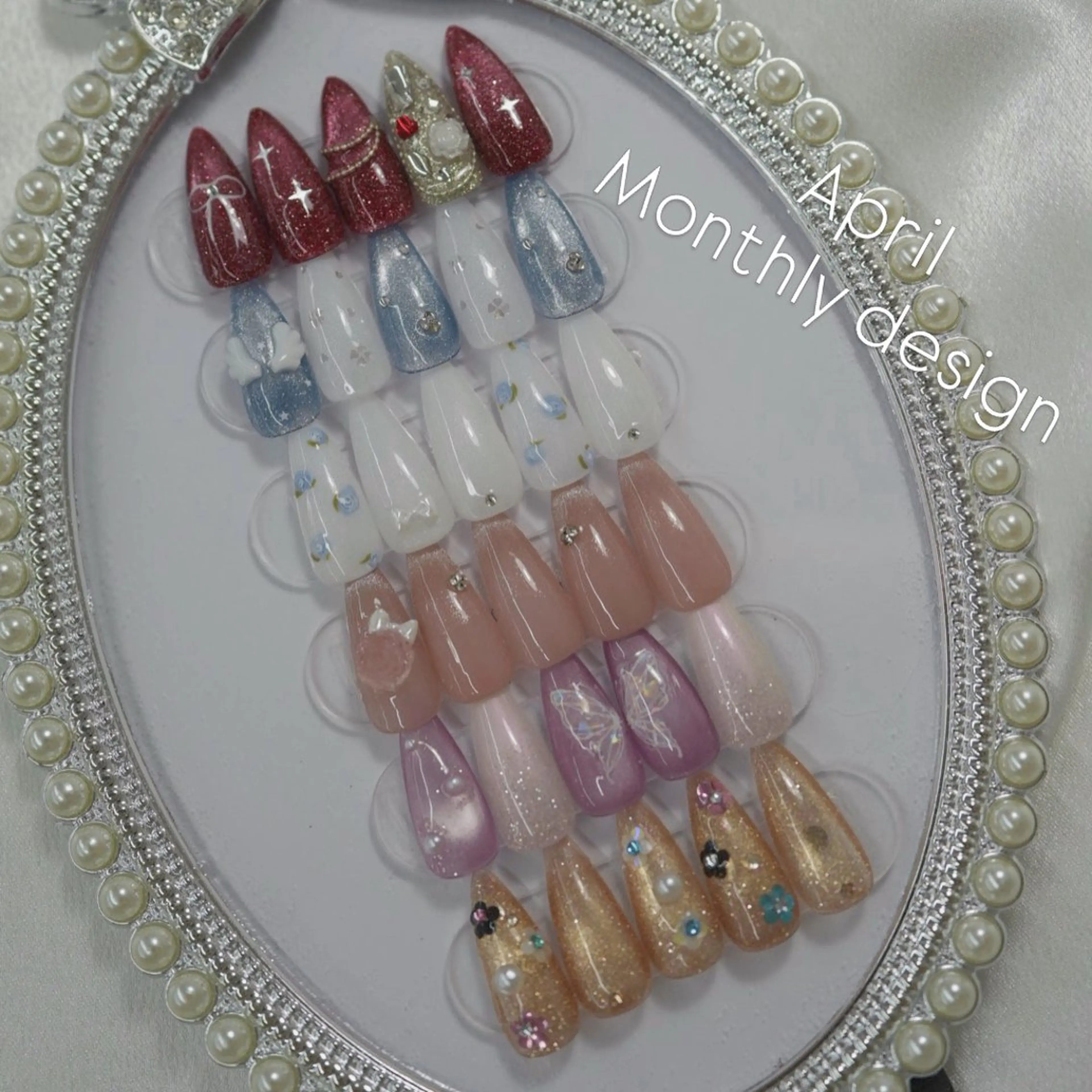 【ご新規様オフ無料】(フィルイン可)選べるワンホン定額デザイン《パラジェル変更＋¥500》の写真