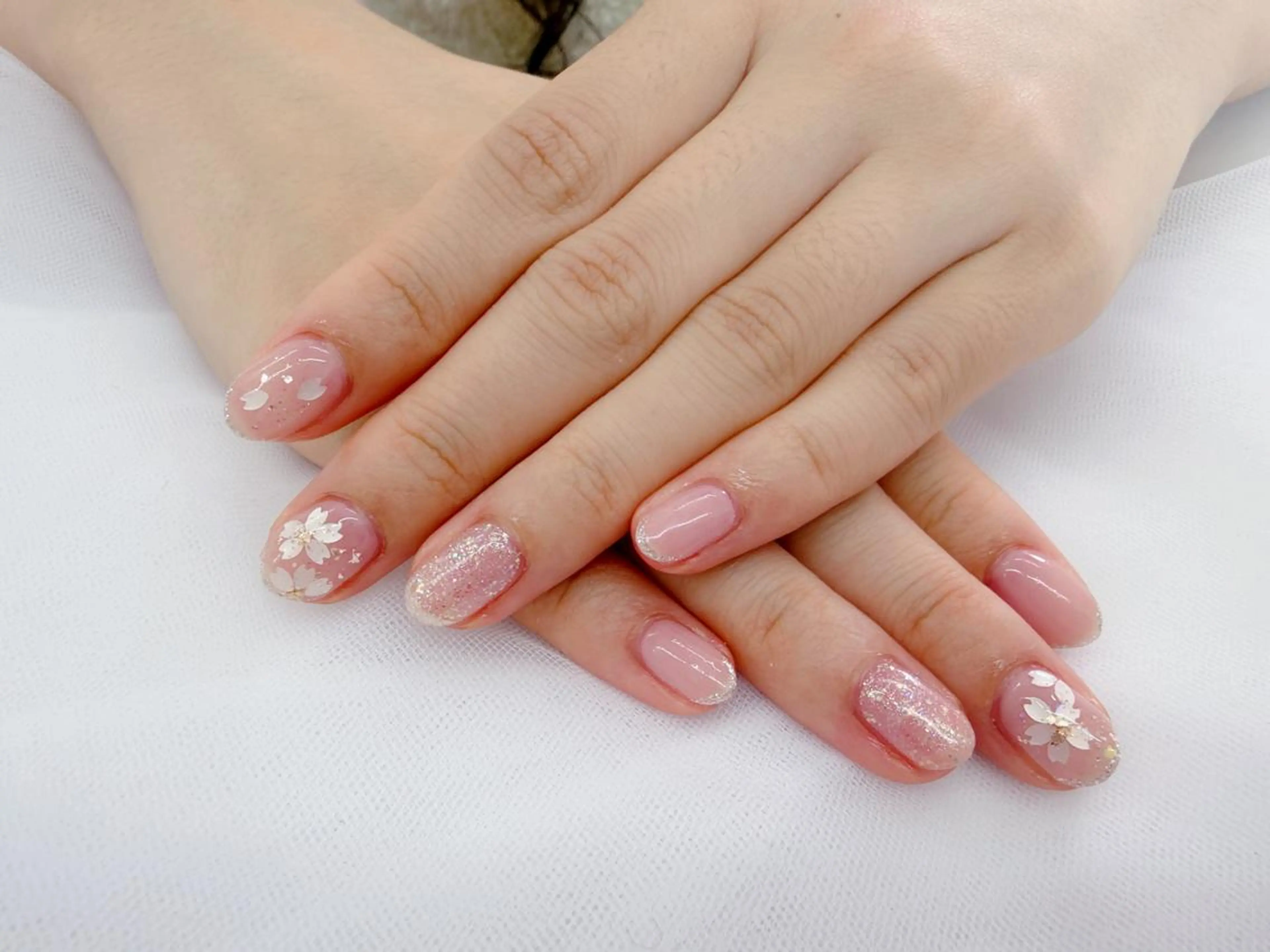 ネイル Sweet♡ Heart　葉月のネイルデザイン