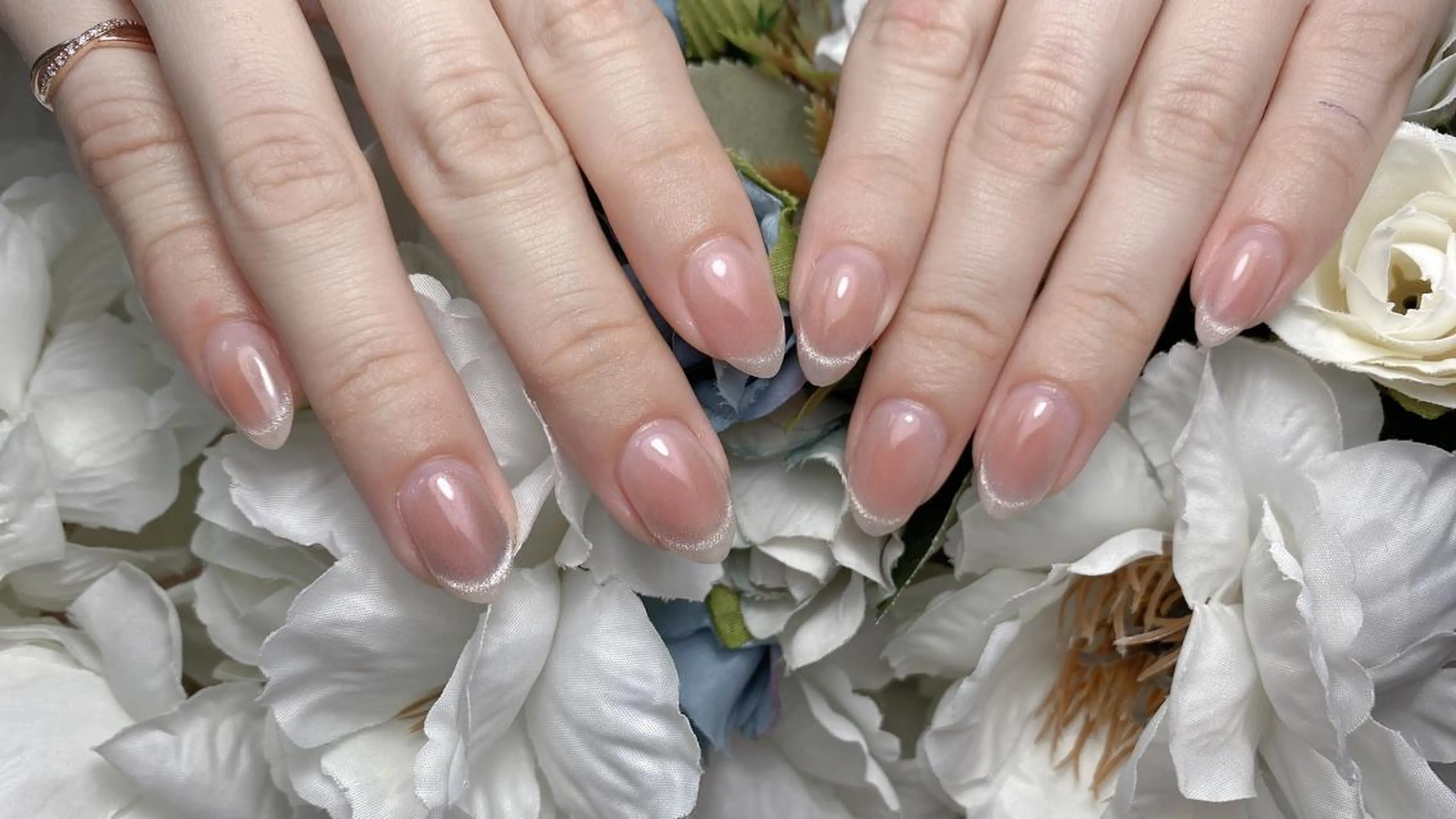 ジェルネイル 大人気❣️チークネイルマグネット 初回ソフトジェルオフ+ケア無料の写真