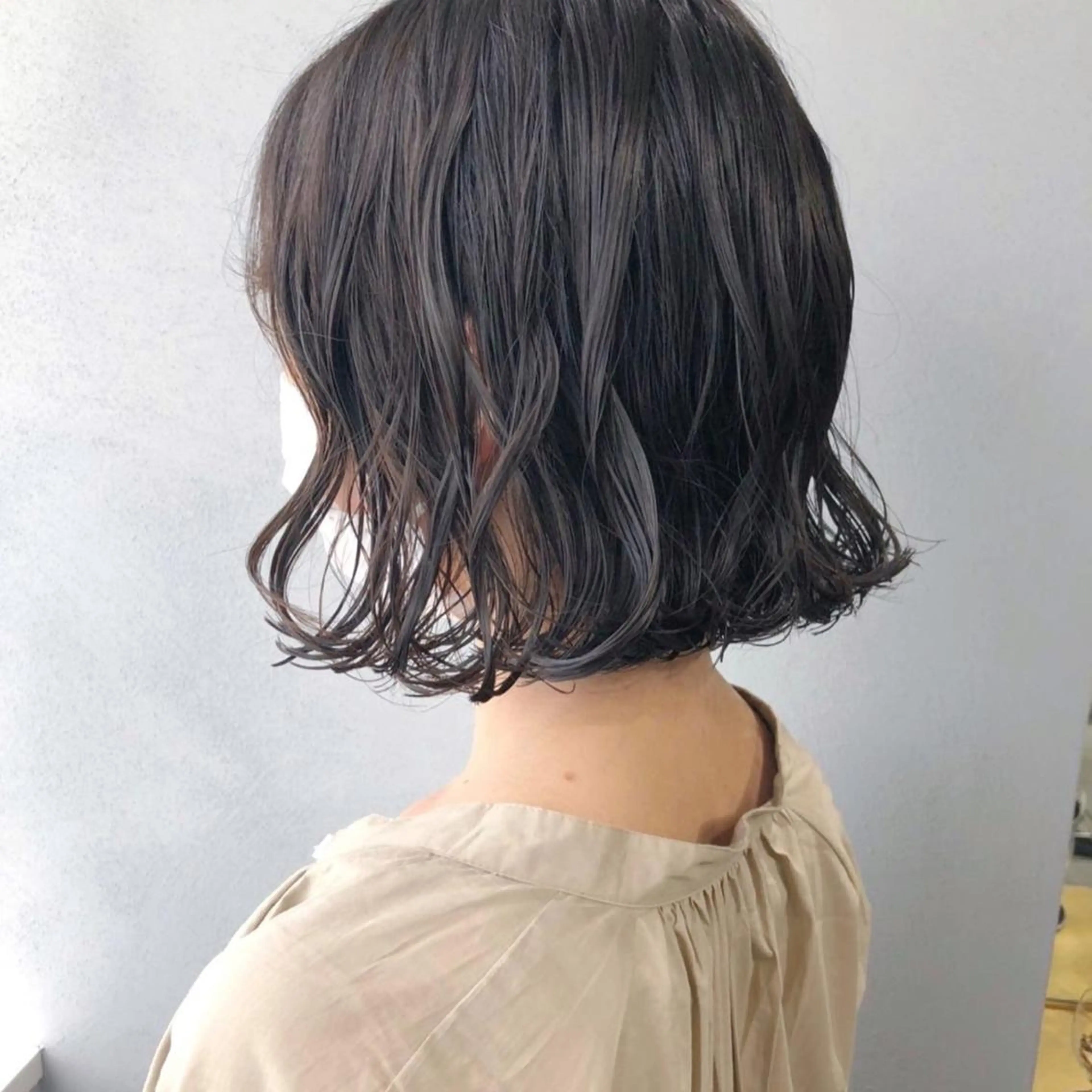 パーマ ボブパーマコテ巻き風 パーマNo1深江秀平のヘアスタイル