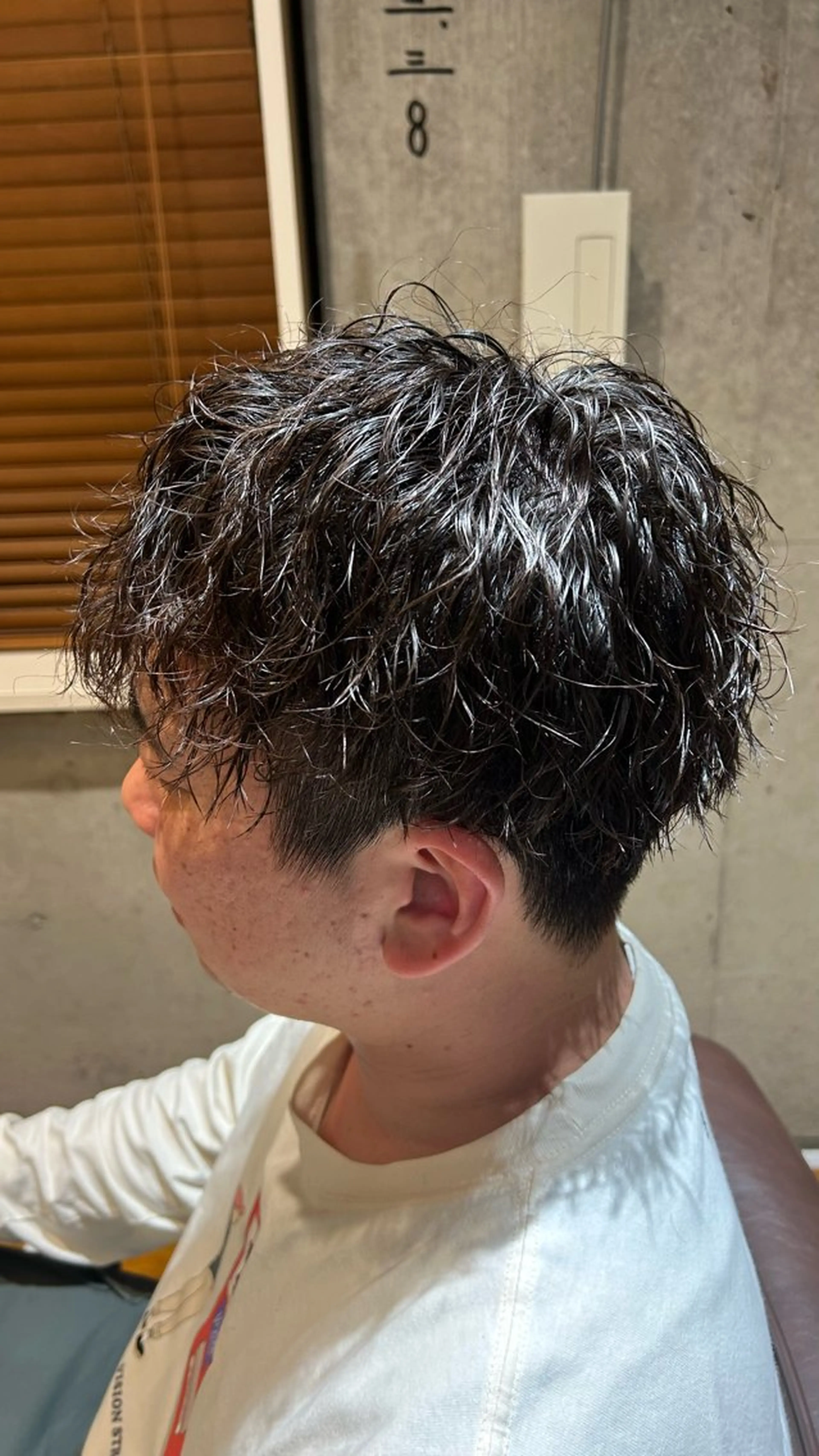 メンズ カット パーマ レイヤー/縮毛矯正/ 艶髪🦊Rioのヘアスタイル