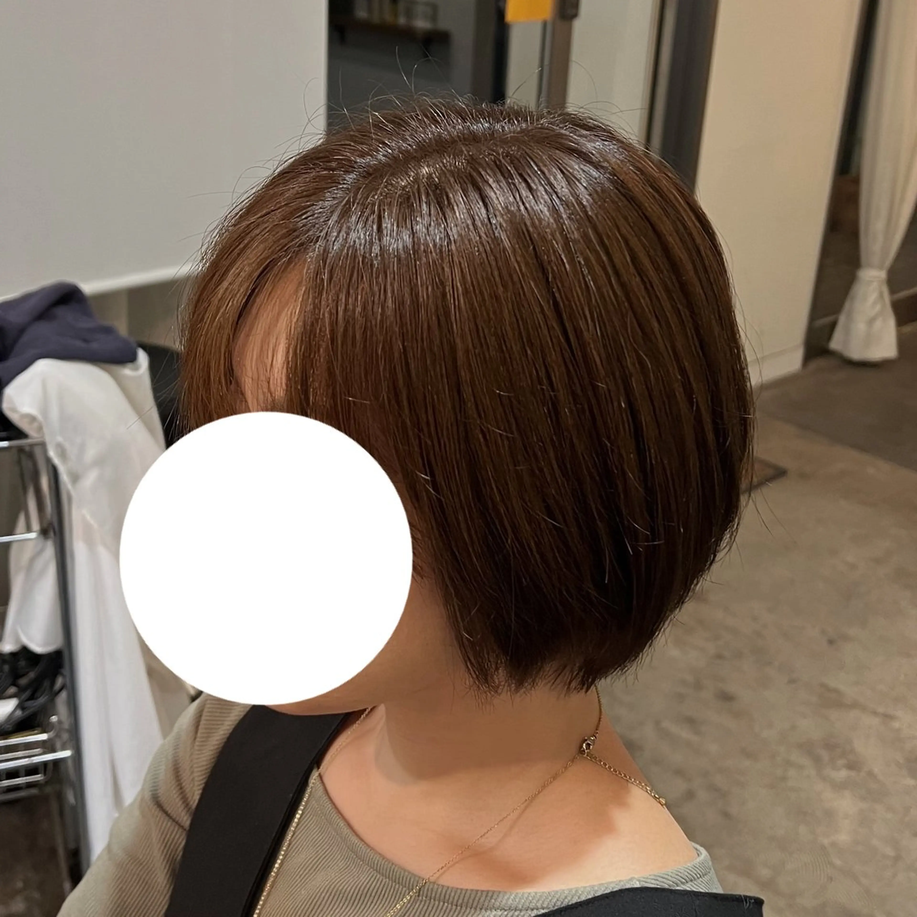 ショート カラー ヘアカラー Dia ‎ アキヨシ ミユのヘアスタイル