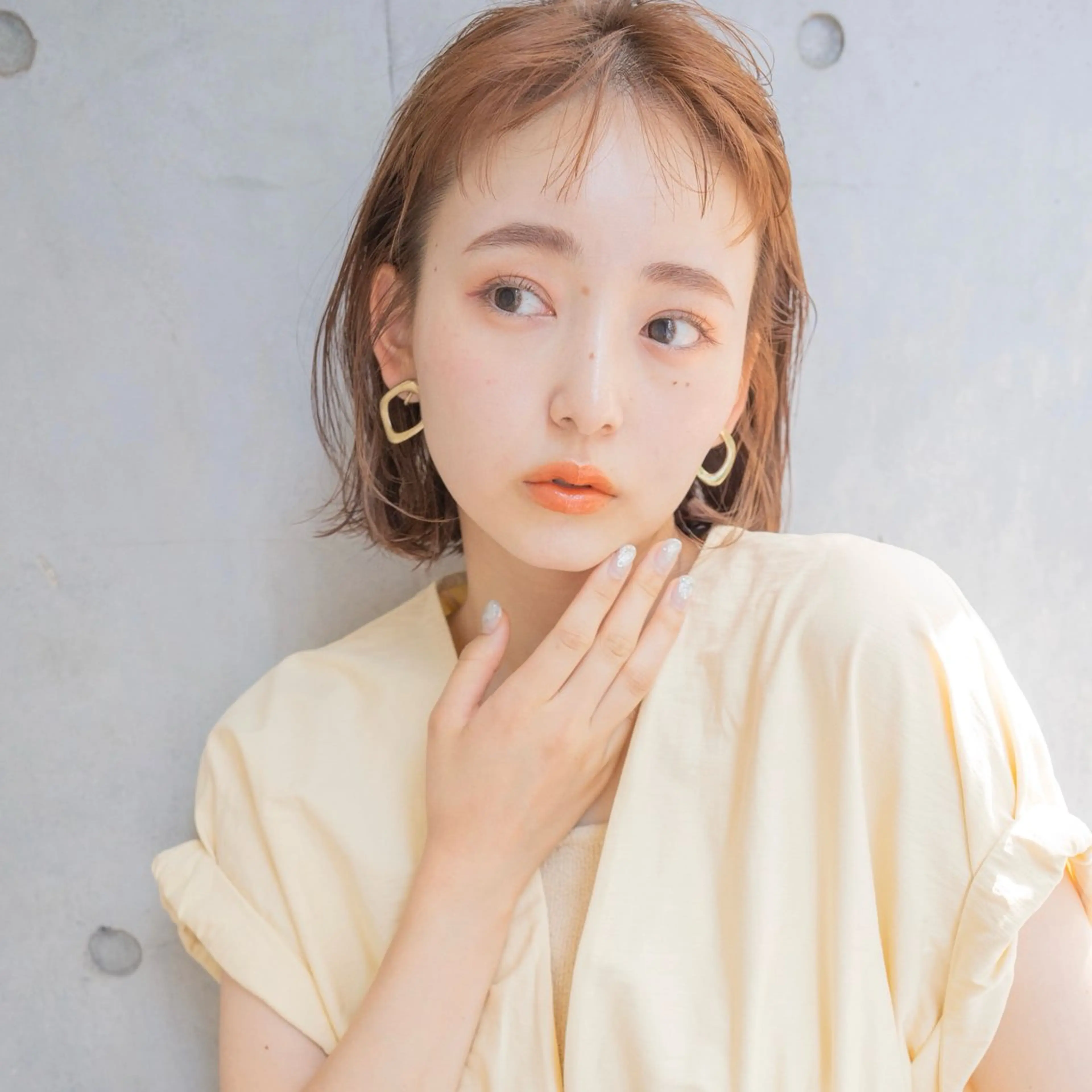 ミディアム カット ヘアカラー トリートメント 🔥似合わせのプロ 🔥REGOのヘアスタイル