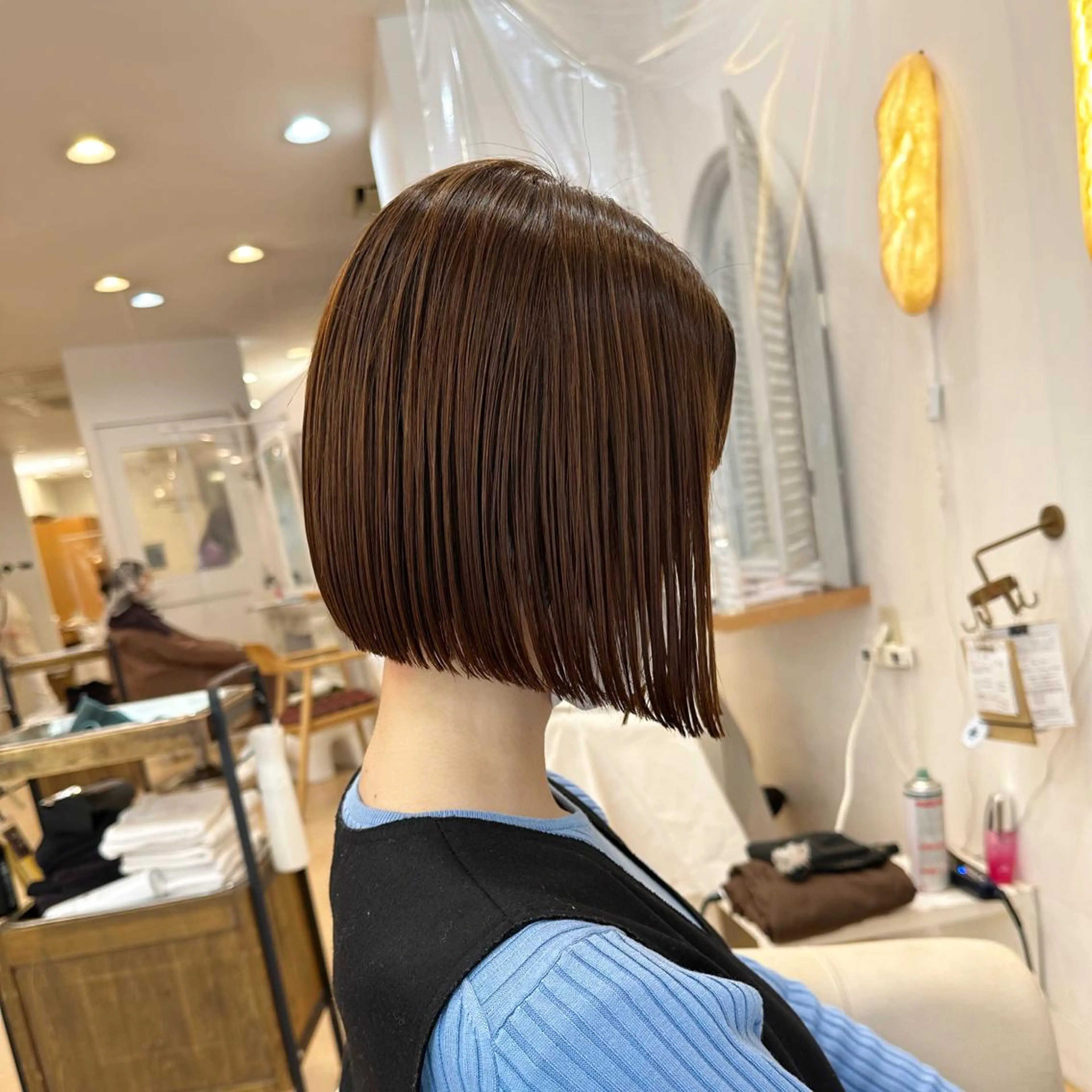 ショート カラー カット 縮毛矯正 Gardenhair 小笠原篤矢ショートのヘアスタイル