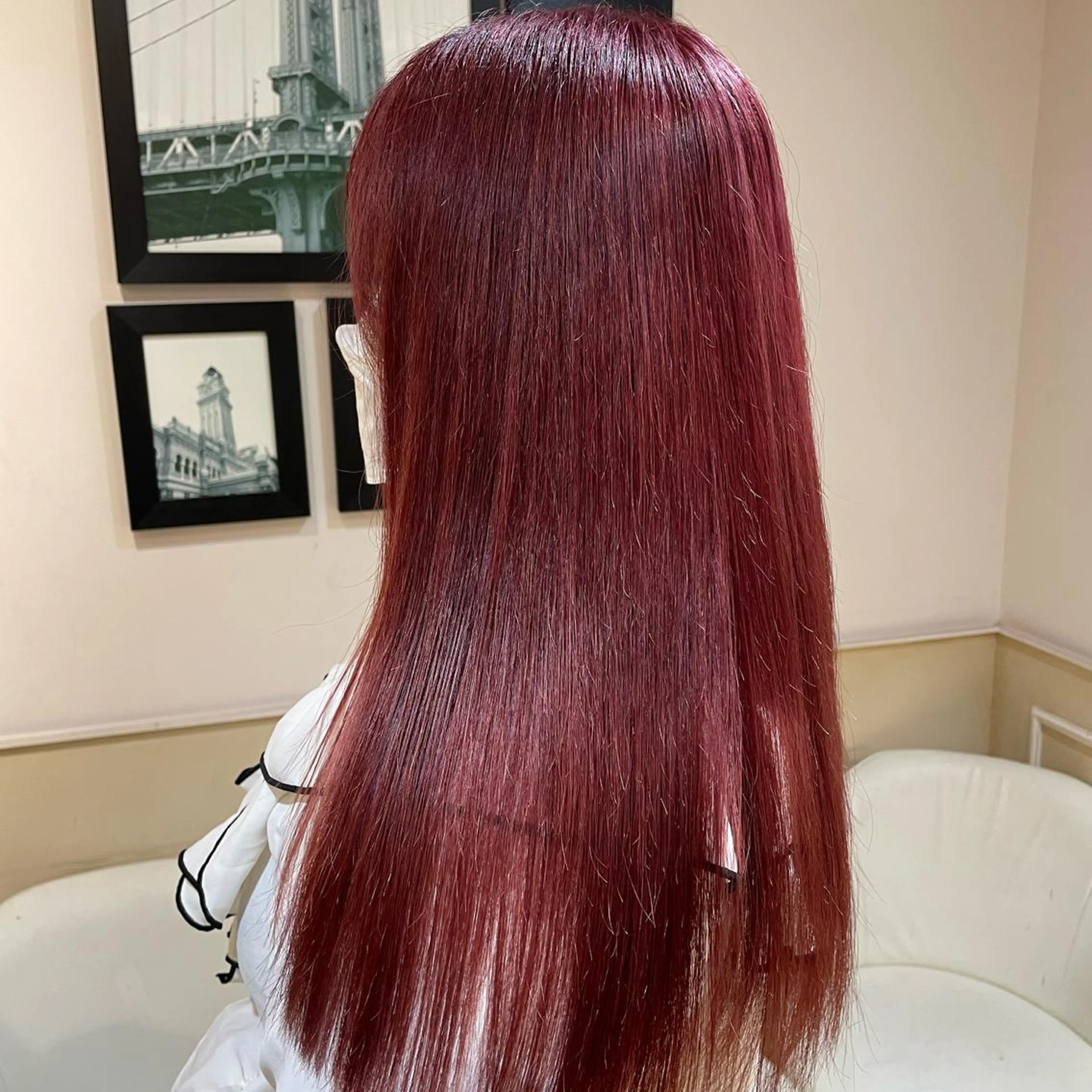 ロング カラー ヘアカラー トリートメント ヘッドスパ 髪質改善 /絹髪🫧ゆたかのヘアスタイル