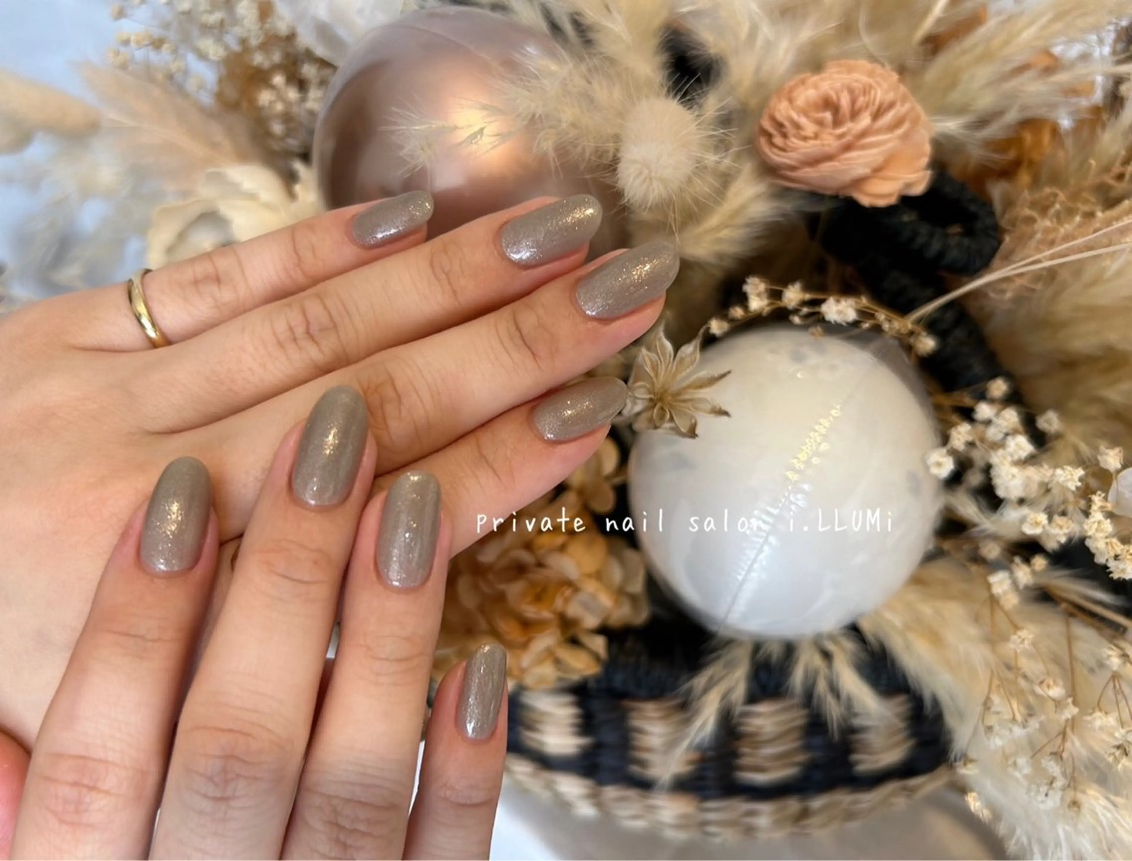 ネイル 長さ出し ワンカラーネイル i.LLUMi nailのネイルデザイン