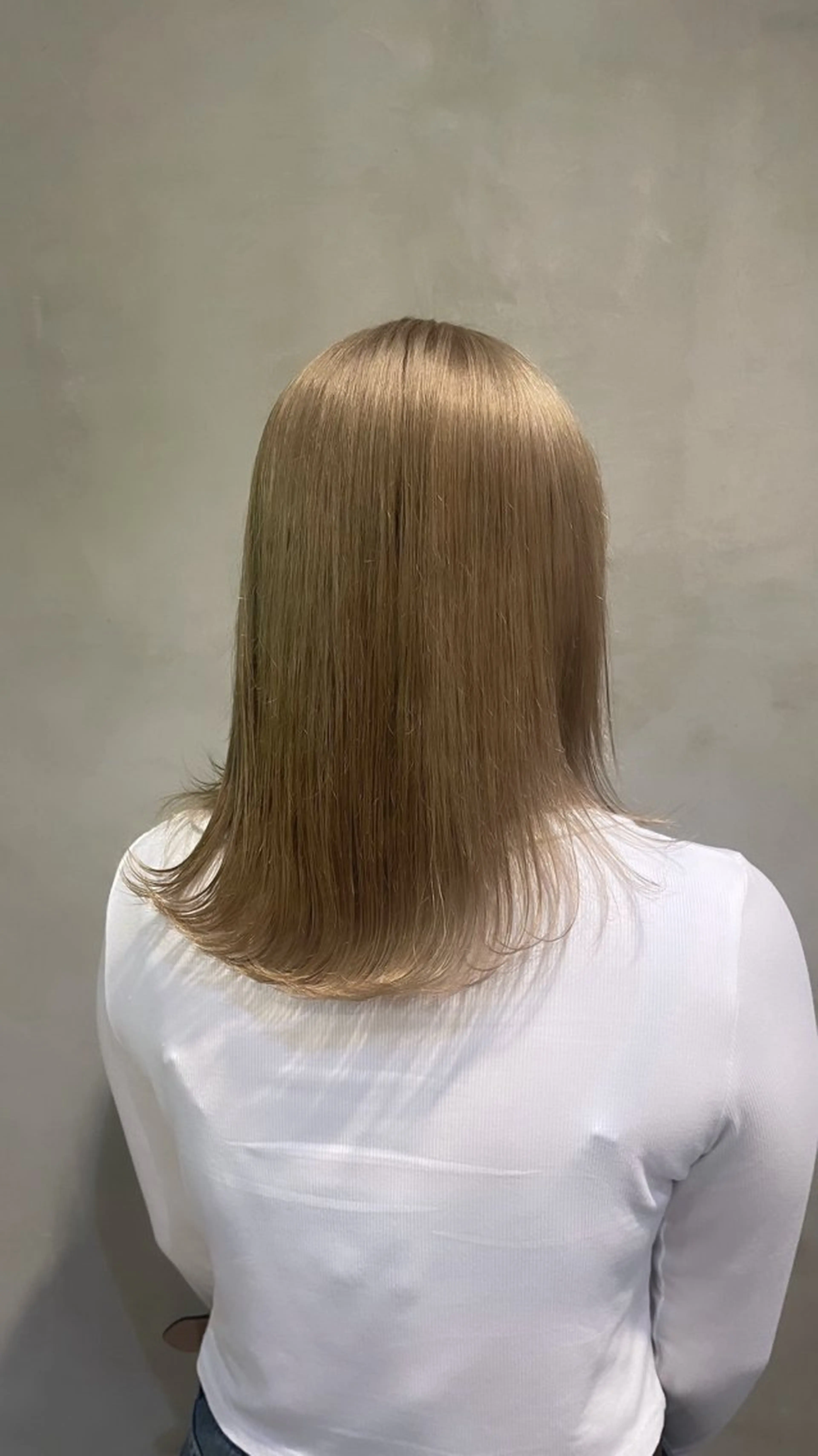 ミディアム カラー 🦋韓国/暖色カラー RENA🦋のヘアスタイル