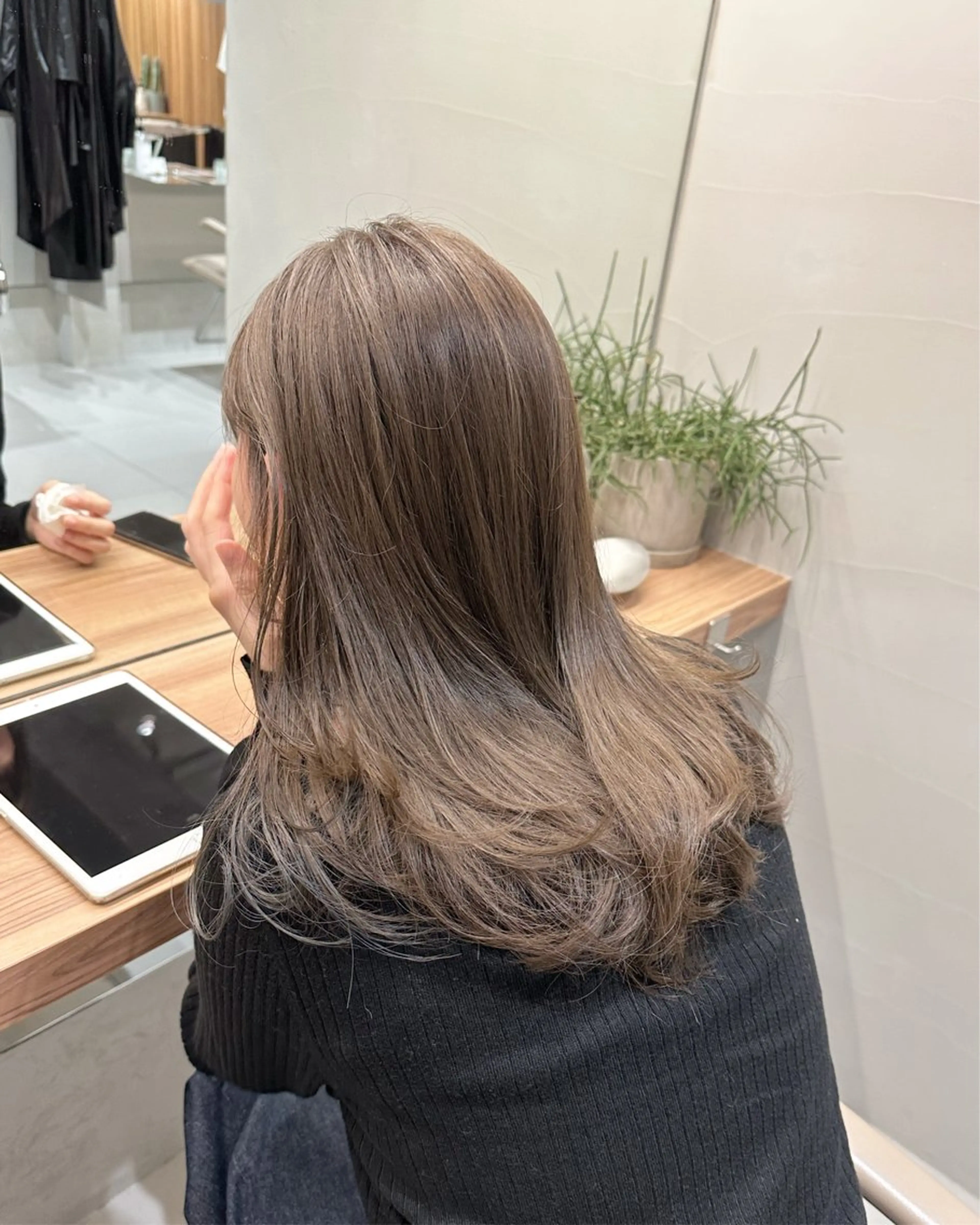 【2ヶ月以内】髪質改善&補修カラー+mbシャンプー+トリートメントの写真