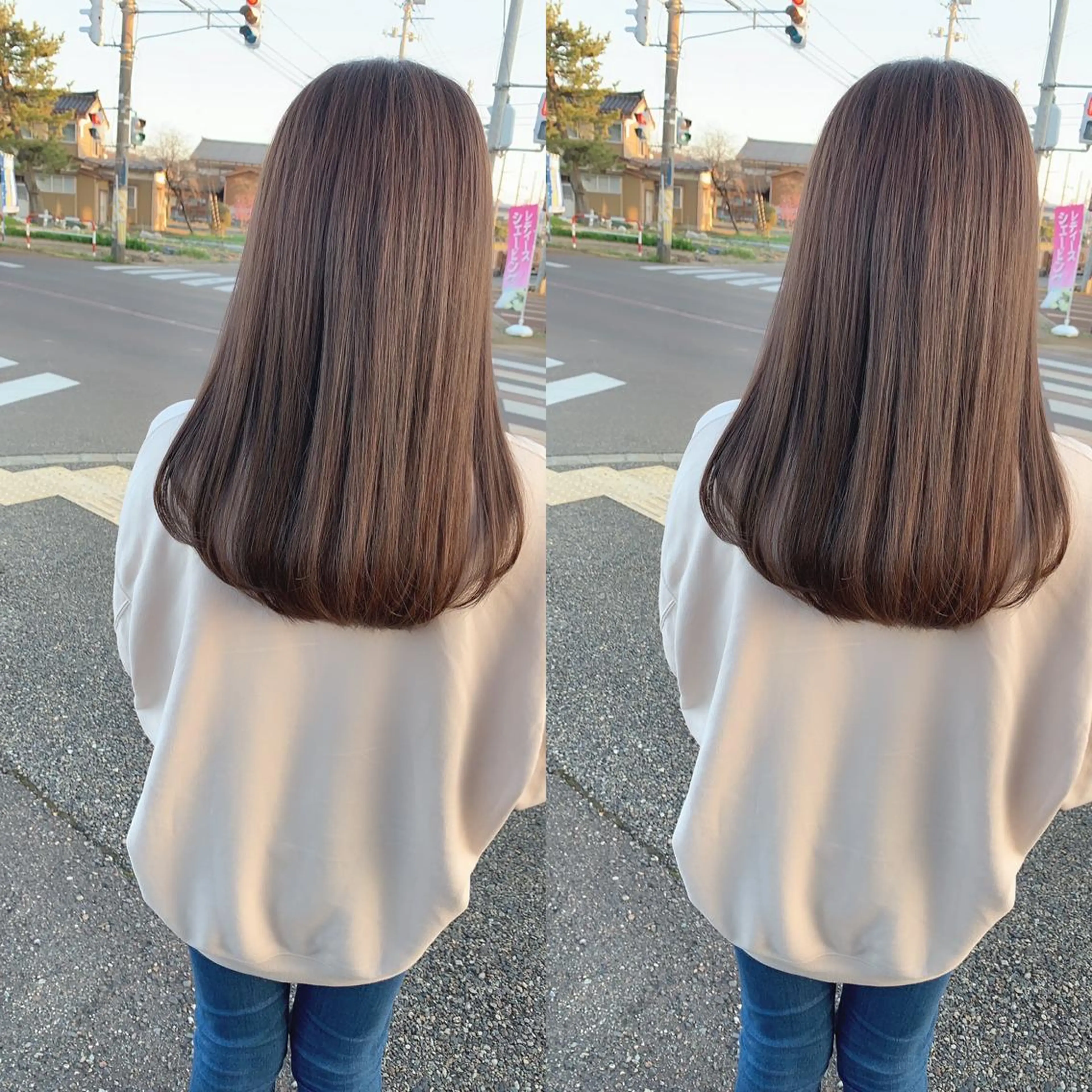 ロング カット 見原   一秀のヘアスタイル