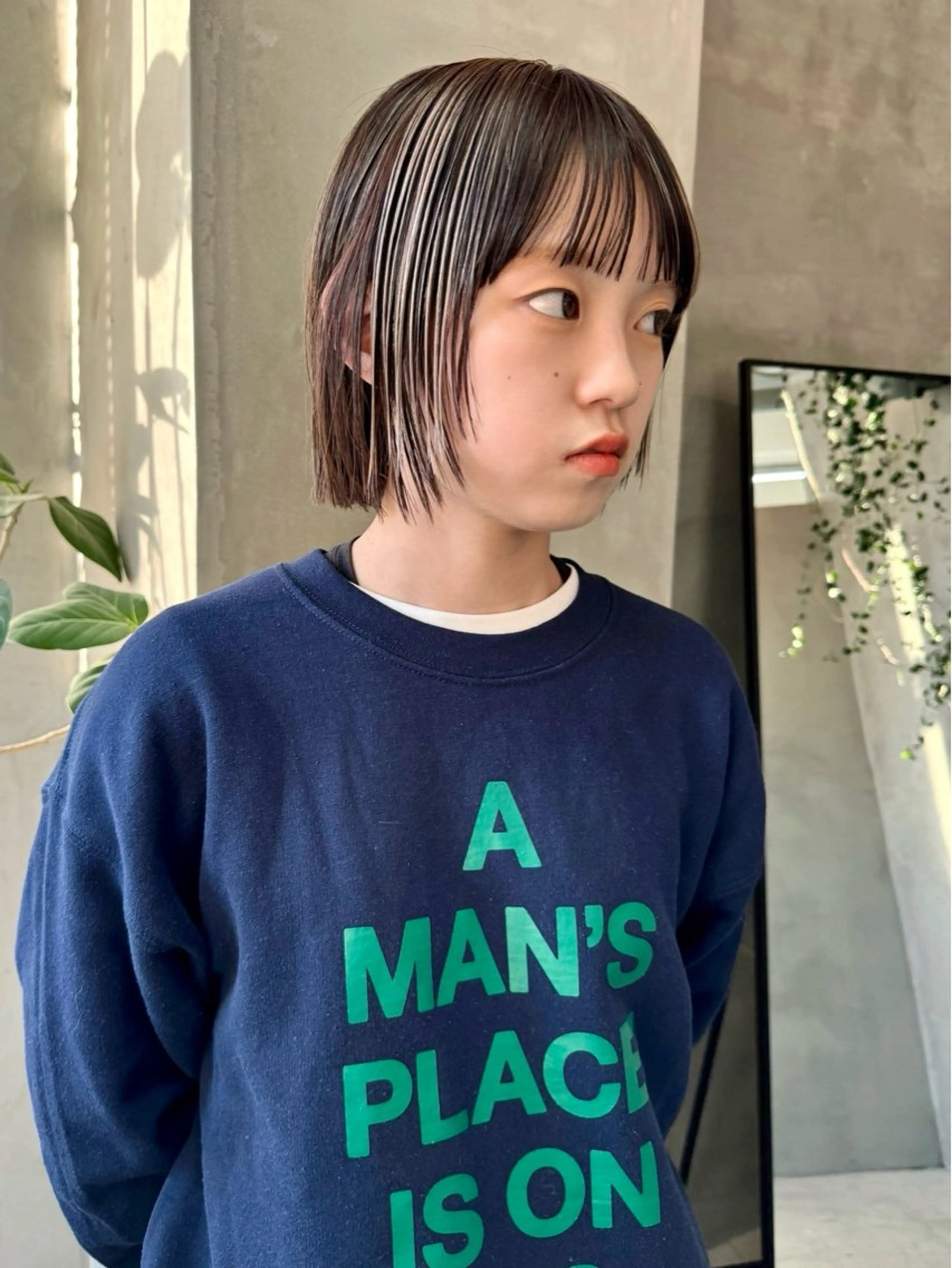 ショート カラー ボブ カット ヘアカラー トリートメント Kaito🐶/ デザイン/レイヤーのヘアスタイル