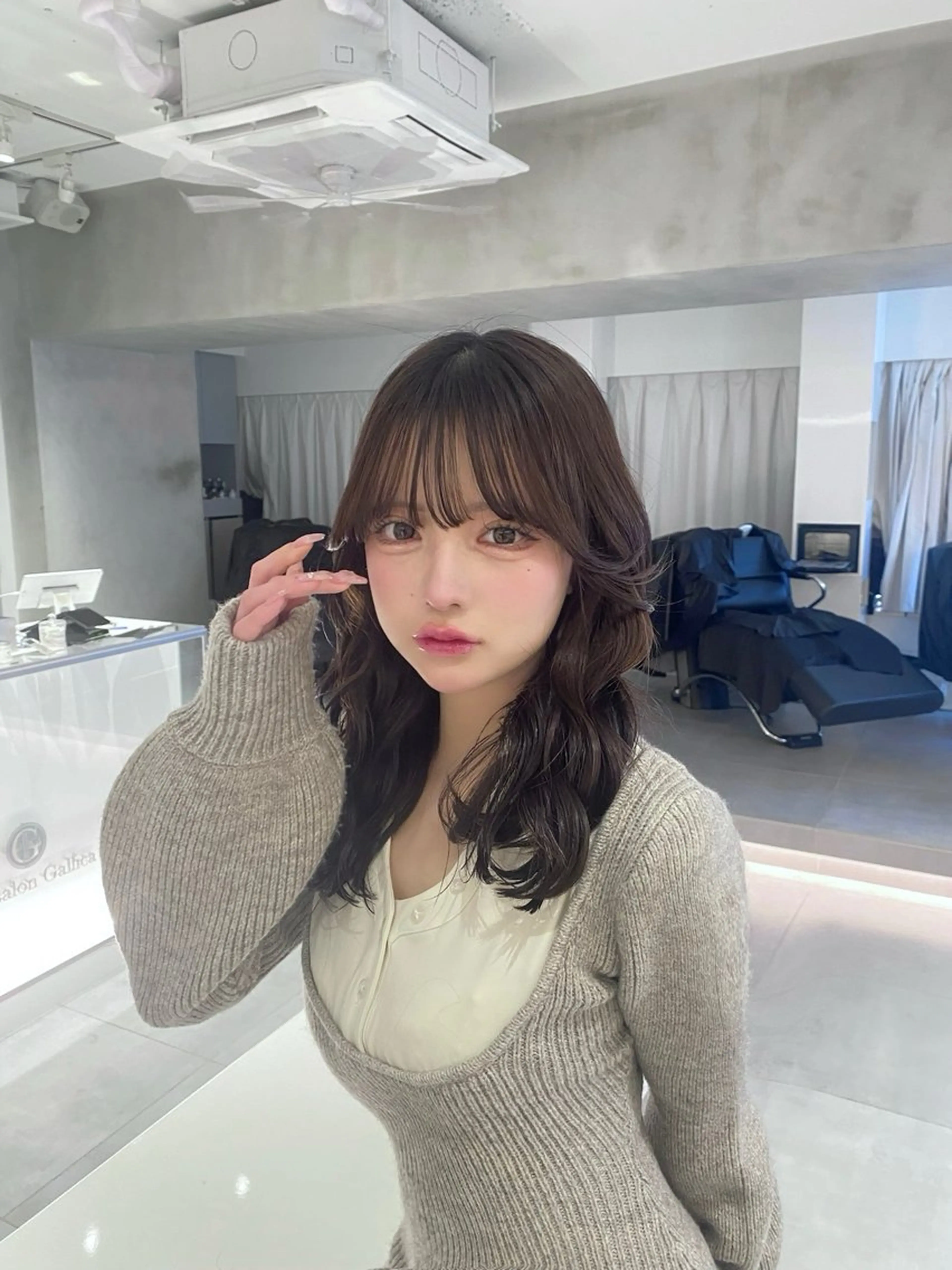 ロング カラー 似合わせレイヤー✨️ RIEのヘアスタイル