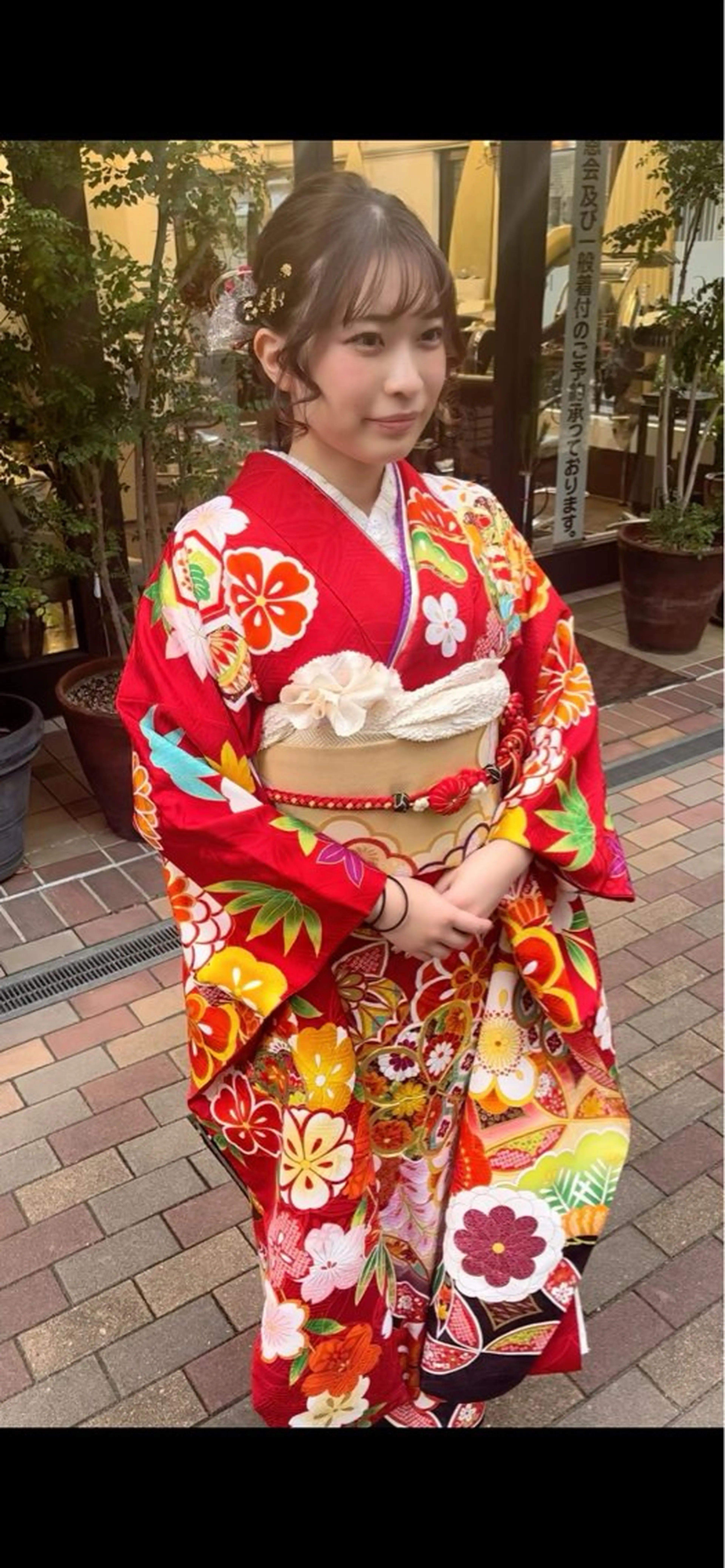 ミディアム 早稲田 千尋のヘアスタイル