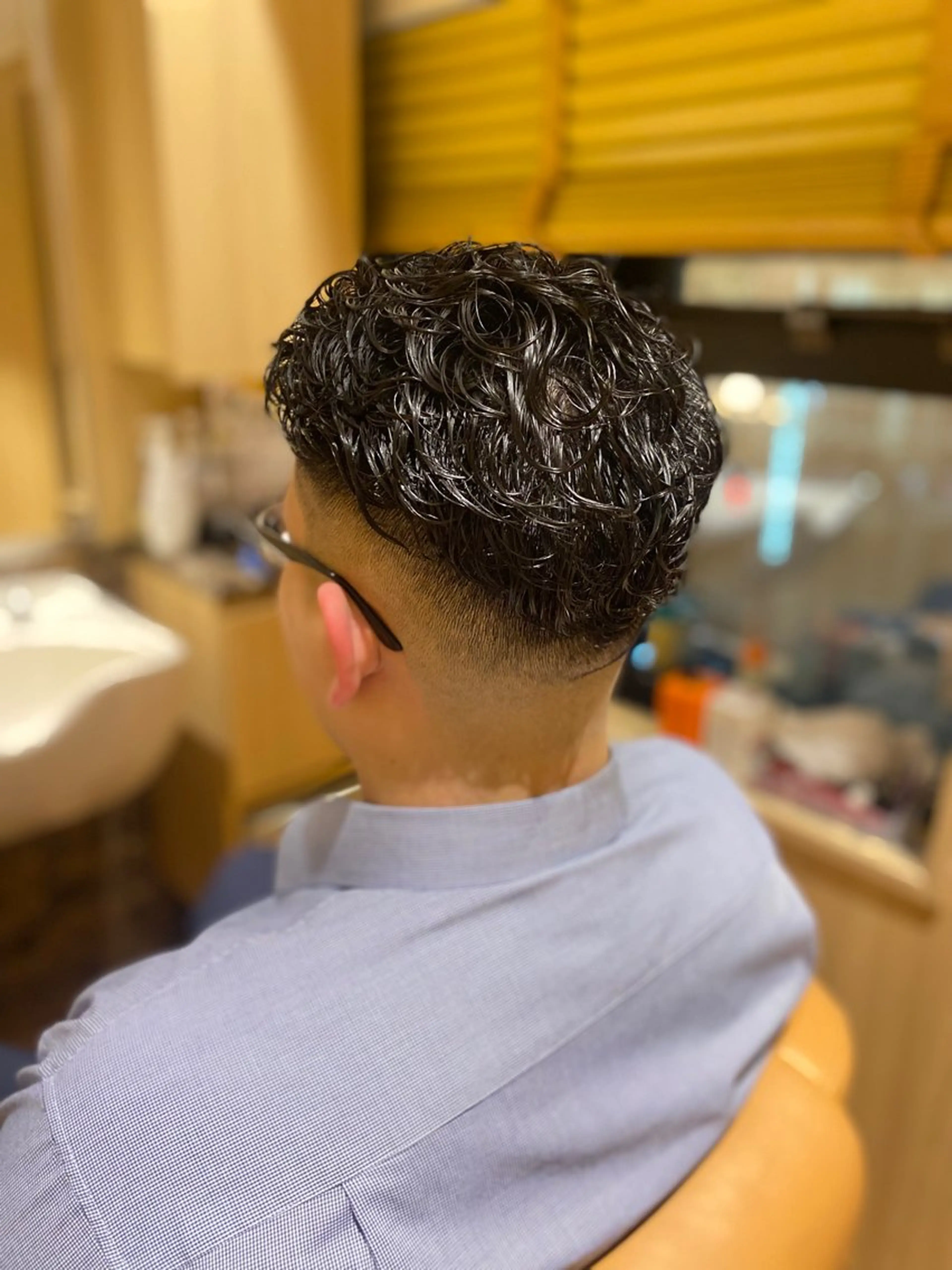 ショート パーマ メンズ 片桐侑哉／メンズ専門 /立石/ショートのヘアスタイル