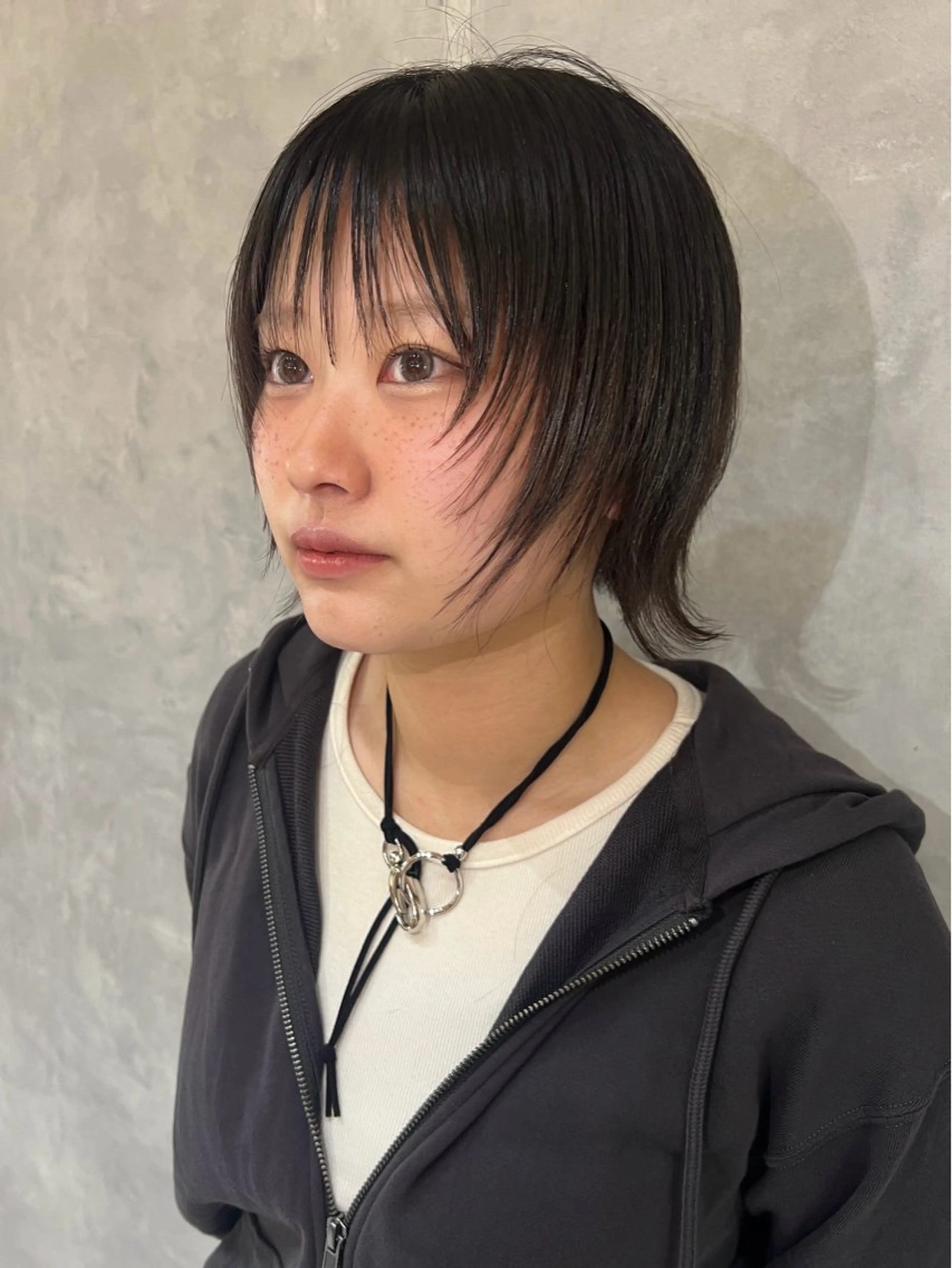 ショート ボブレイヤー ショートレイヤー ボブ 顔まわりレイヤー 顔周りカット カット Noa/レイヤー カット🩵パーマのヘアスタイル