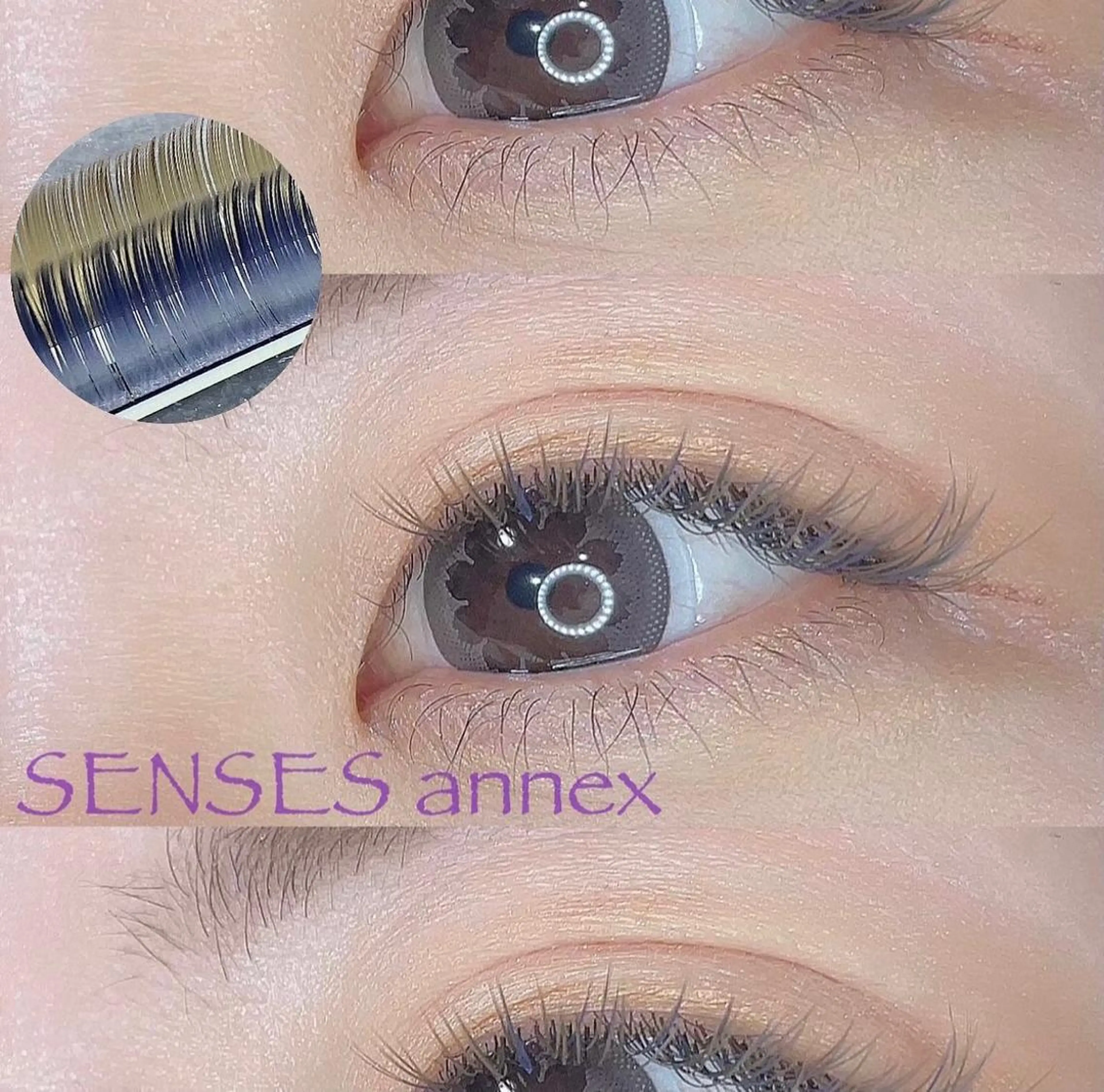 マツエク・マツパ マツエク SENSES_ WAKAのマツエク・マツパデザイン