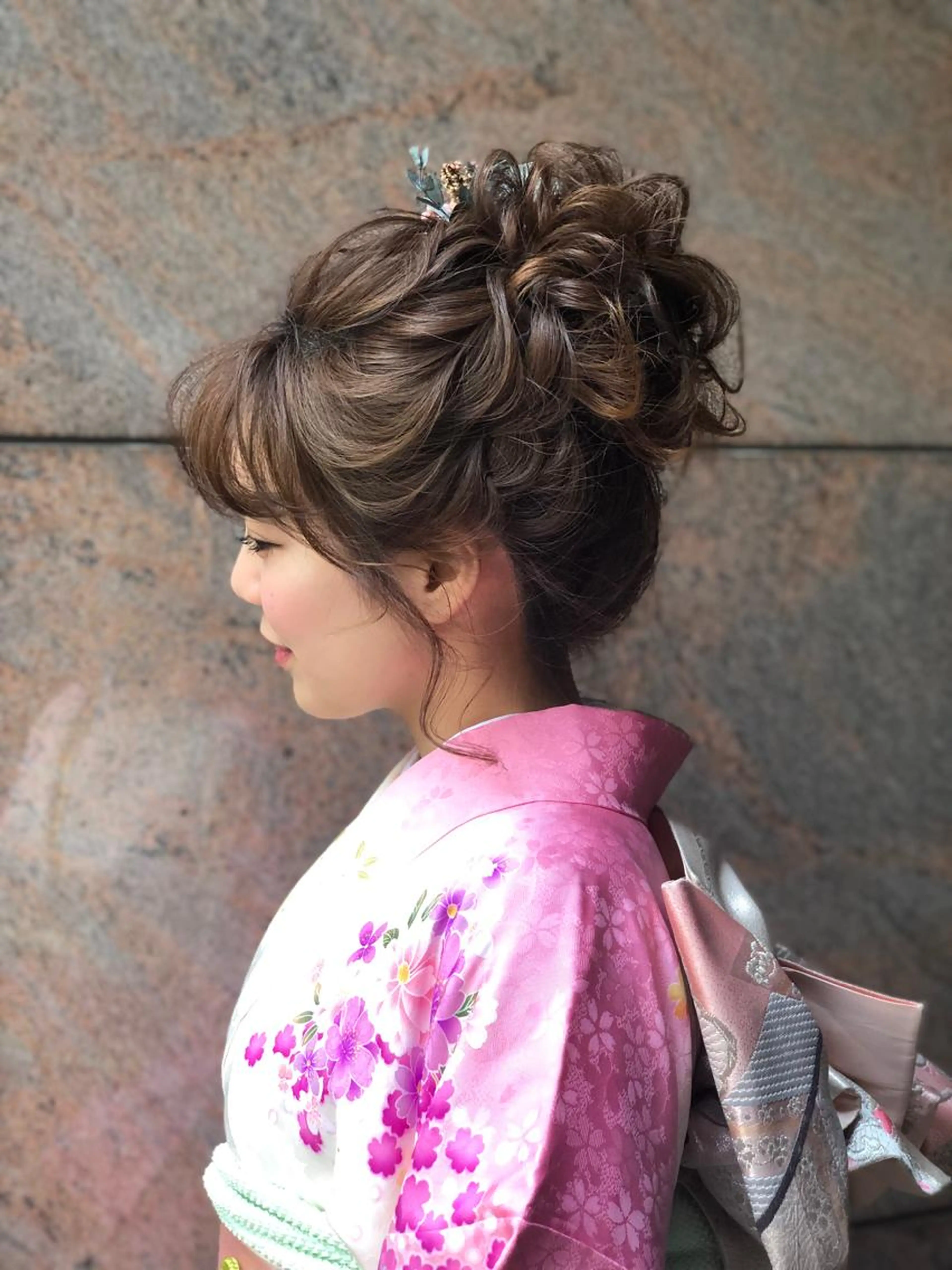 ヘアセットの写真