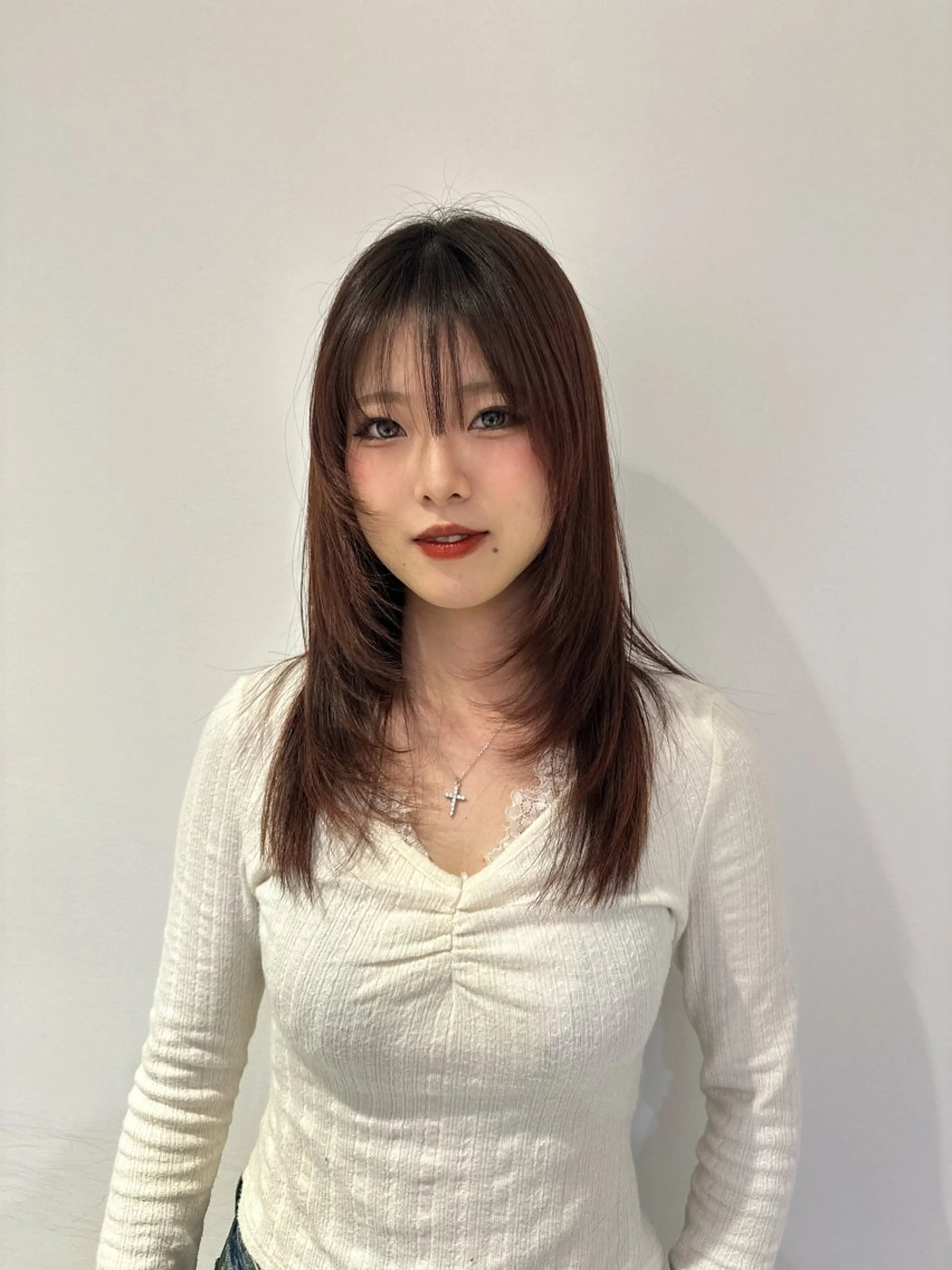 ロング 川崎 智優のヘアスタイル