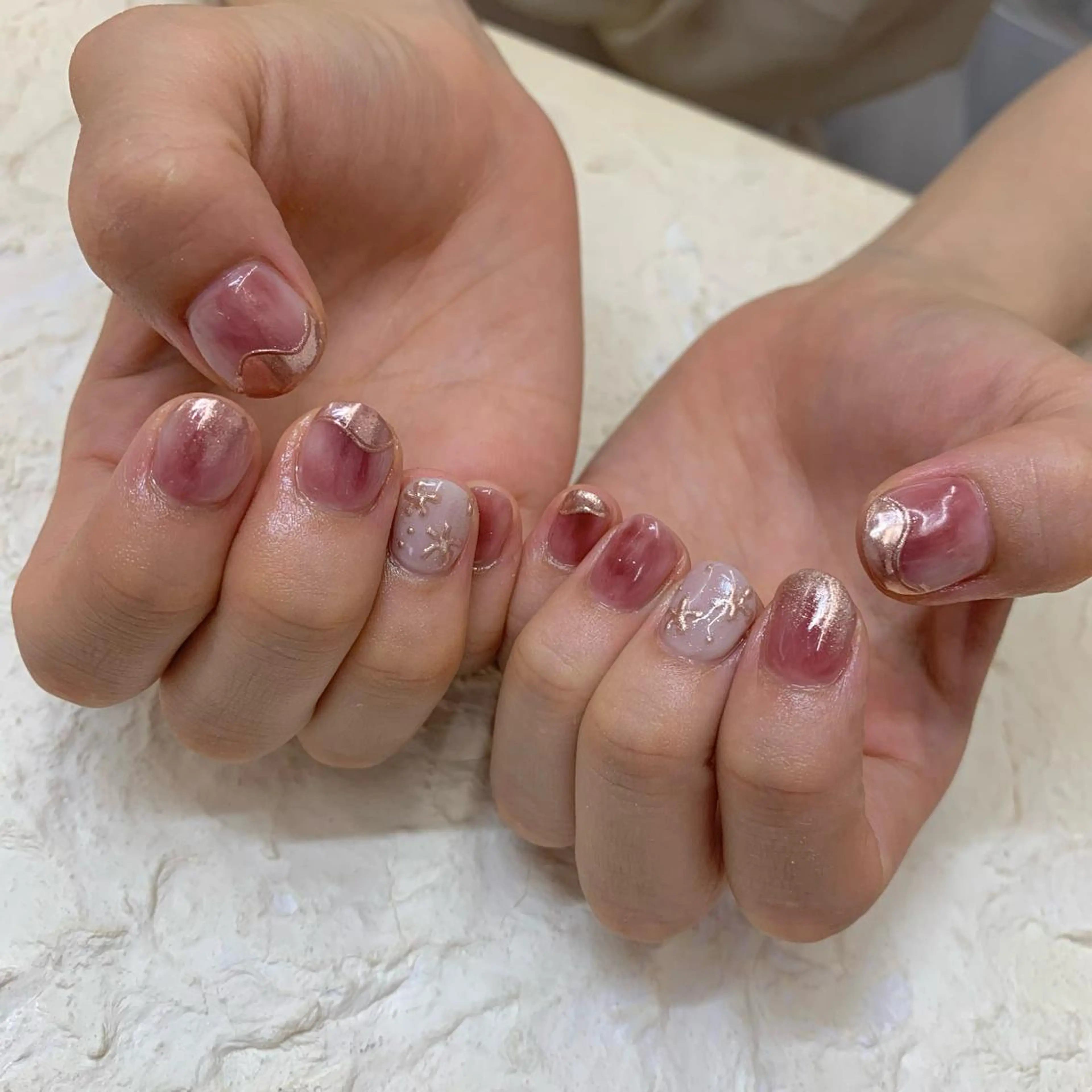 ネイル マキノ ユイのネイルデザイン