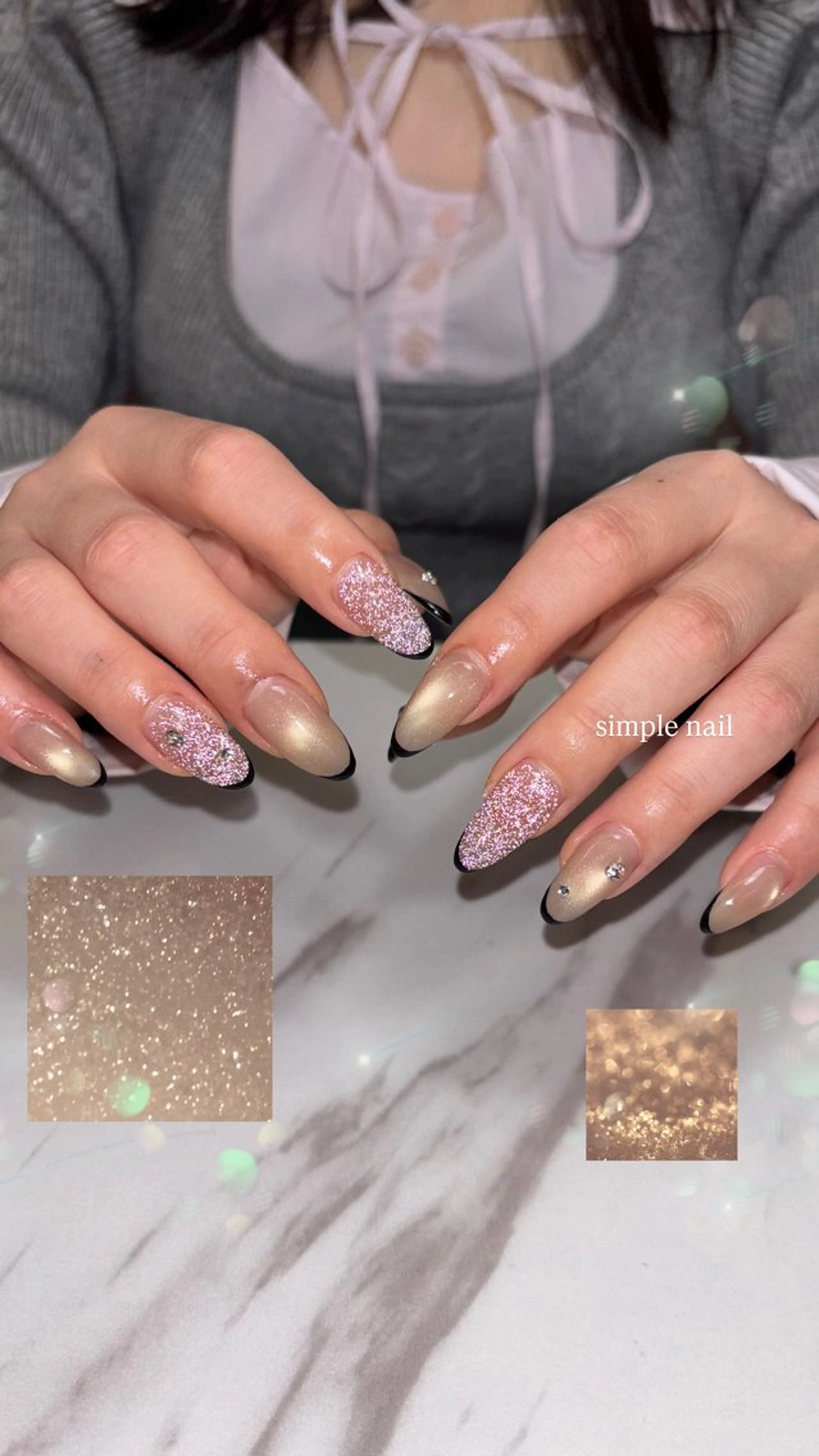 ネイル ハンドネイル Sharesalonmariris所属・韓国/ワンホン/ yukiのネイルデザイン