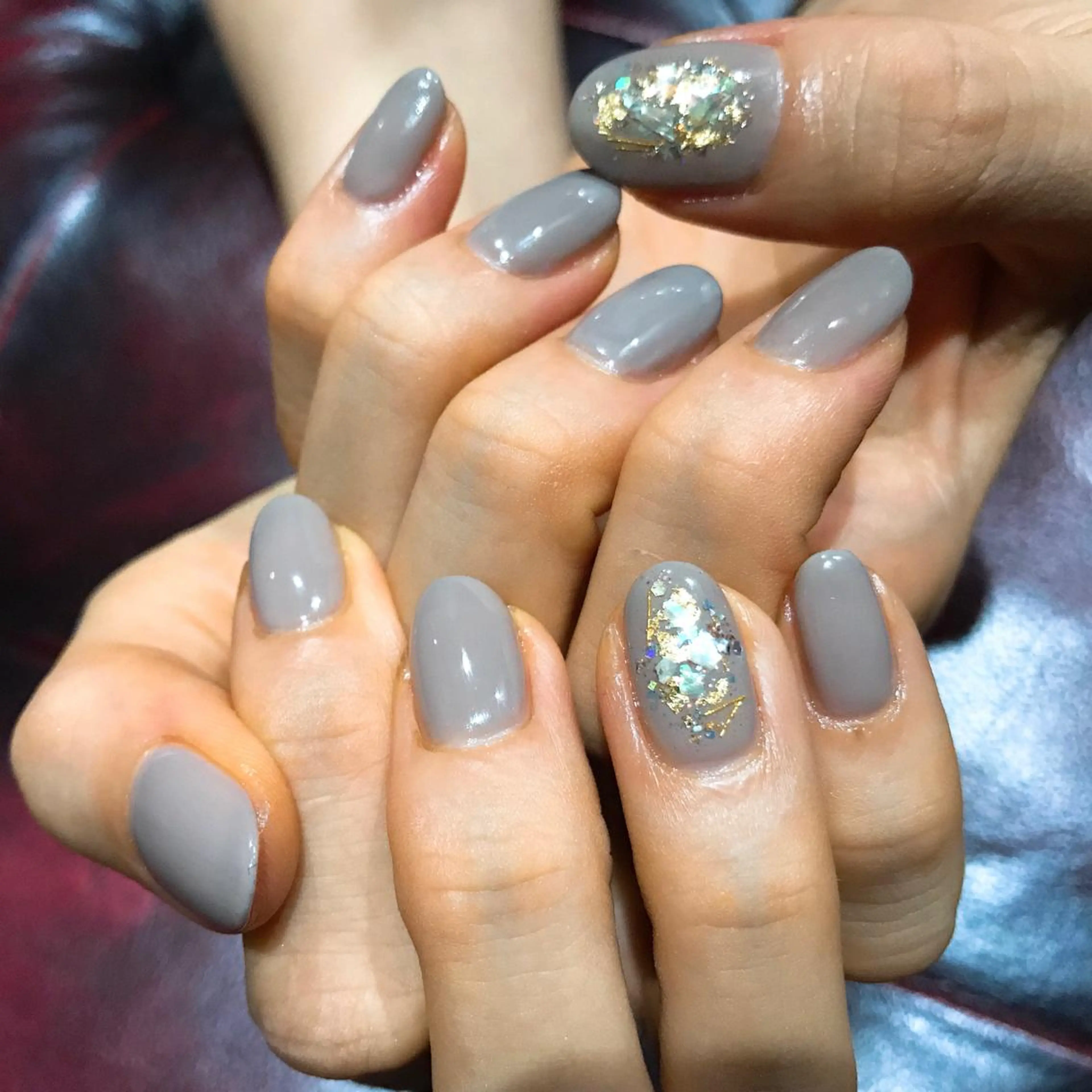 ネイル キラキラネイル シンプルネイル MIZUKI 🌏NEWWORLDのネイルデザイン