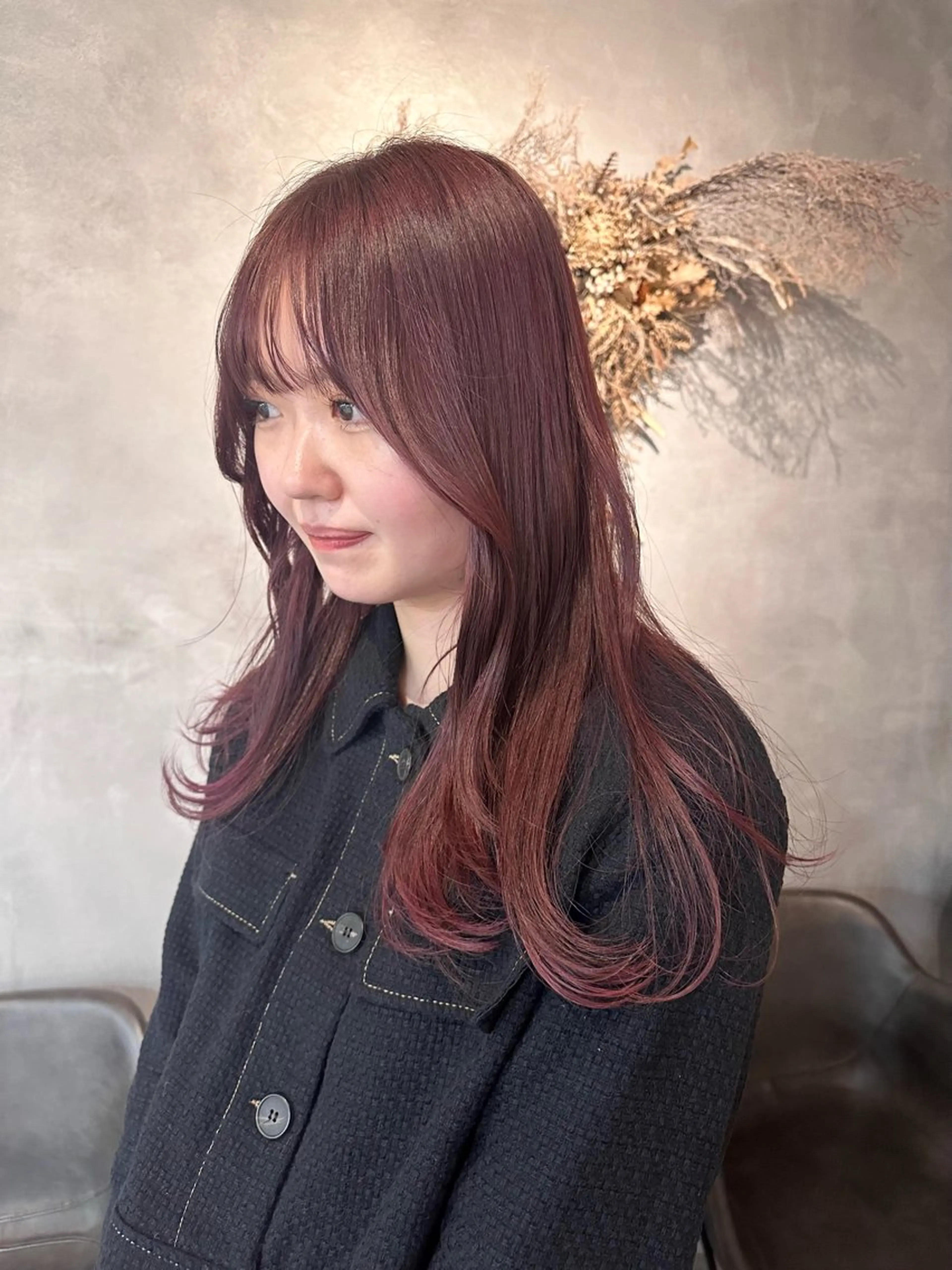 ロング カラー ヘアカラー ピンクカラー/ mana🎀のヘアスタイル