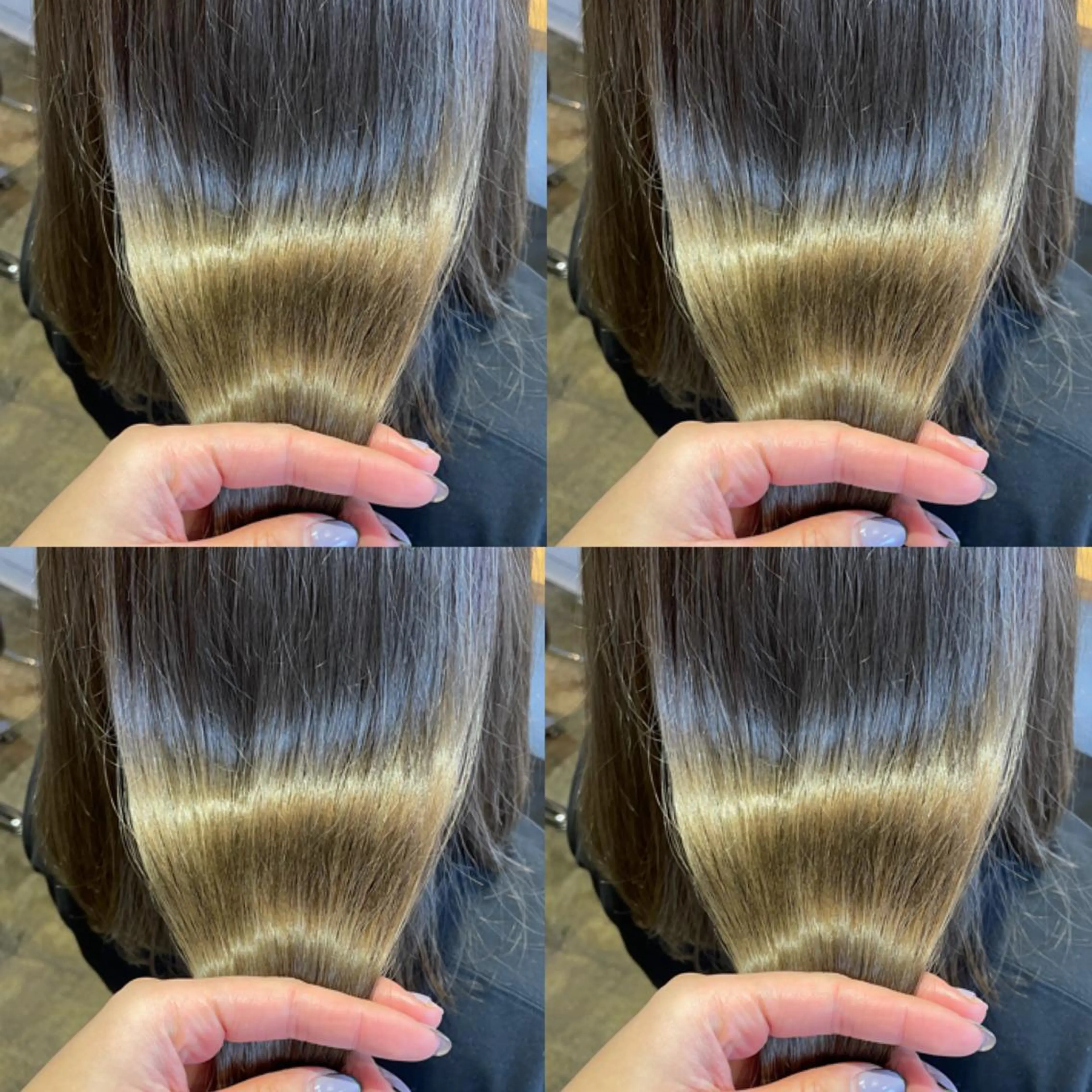 ミディアム カラー ヘアカラー トリートメント Minami. 🩵 再現性特化ヘアのヘアスタイル