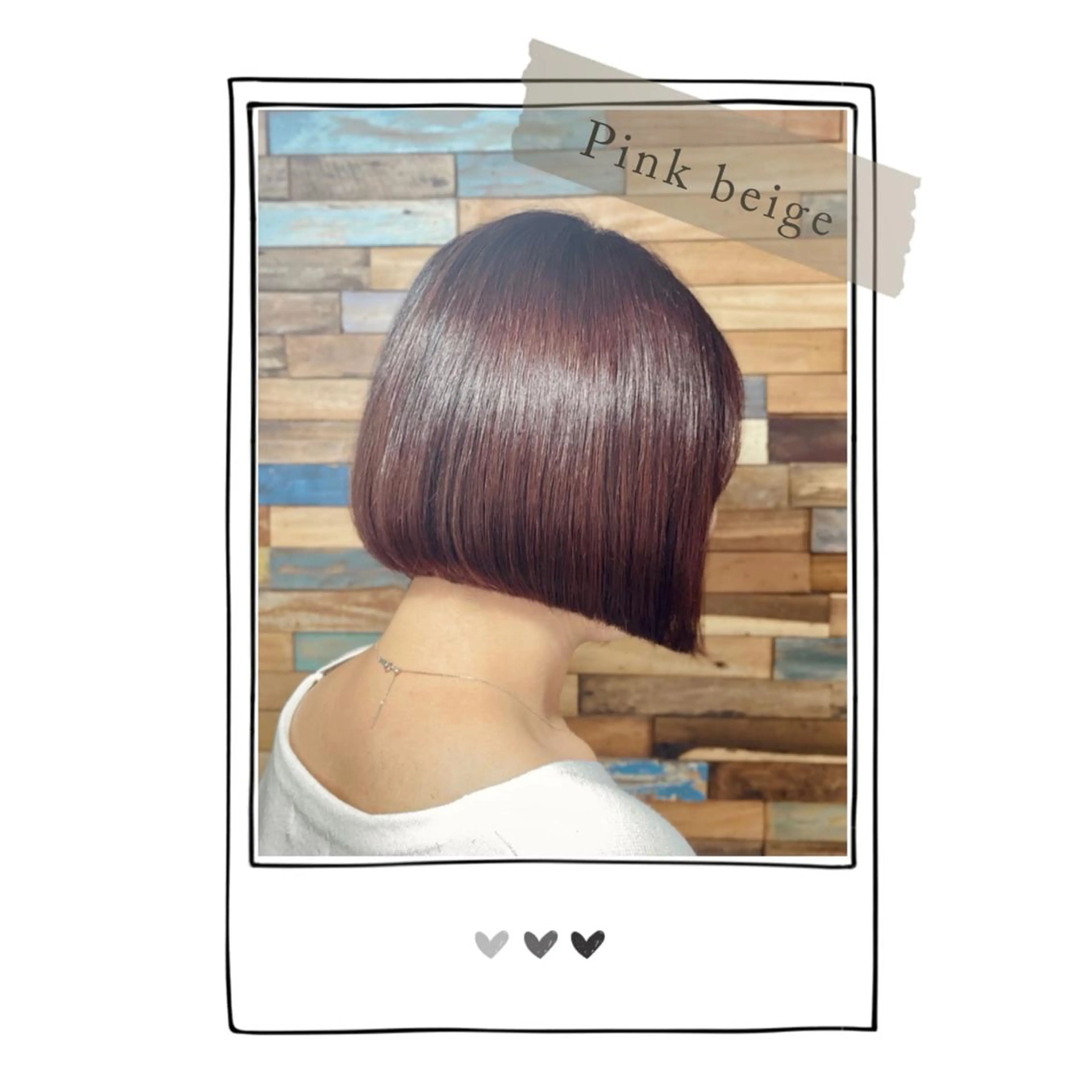 ショート カラー ☘️ motion ALOE ☘️のヘアスタイル