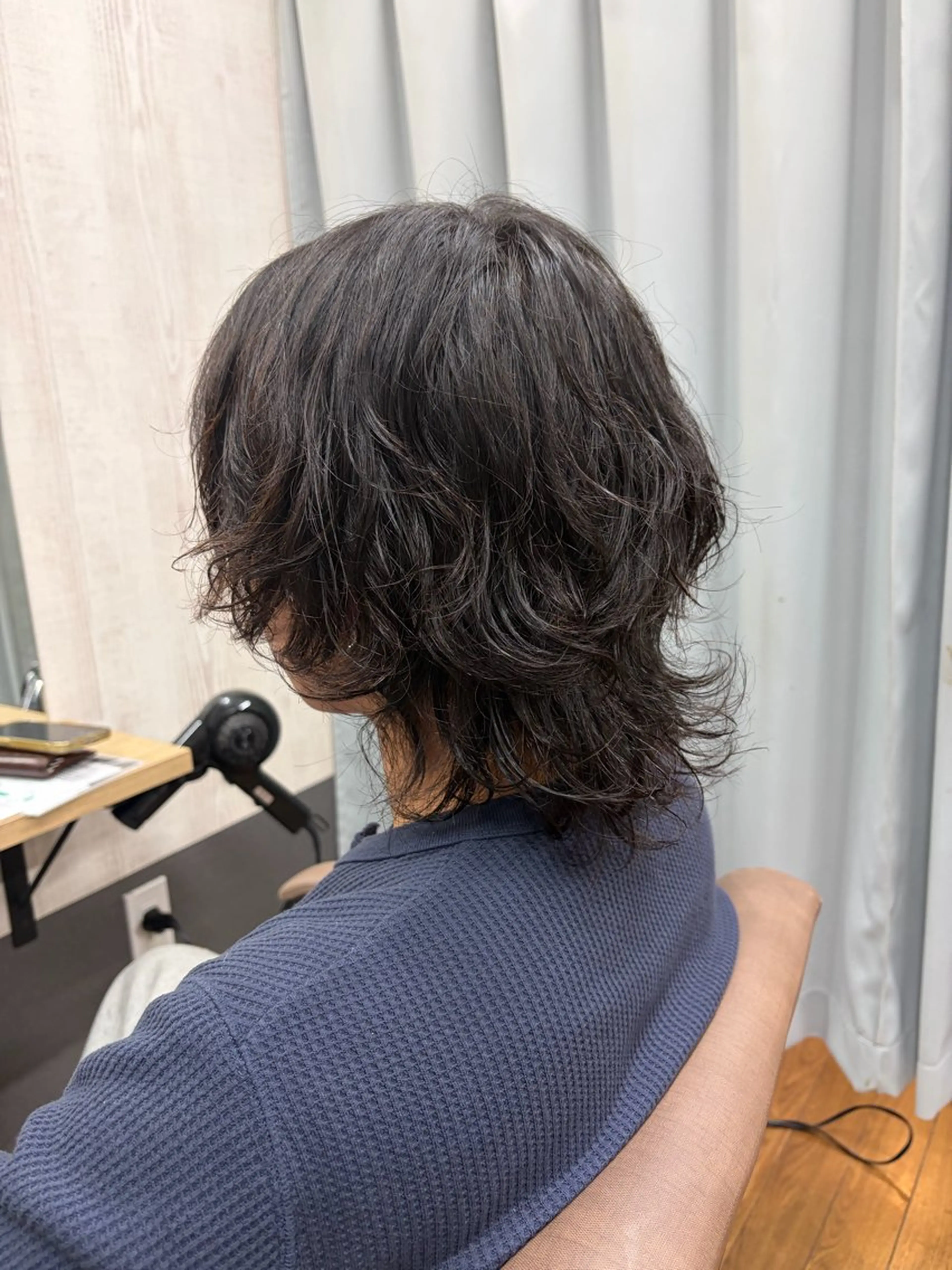 ミディアム ミディアムパーマ カット パーマ TELA HAIR 幕張本郷店　千尋のヘアスタイル
