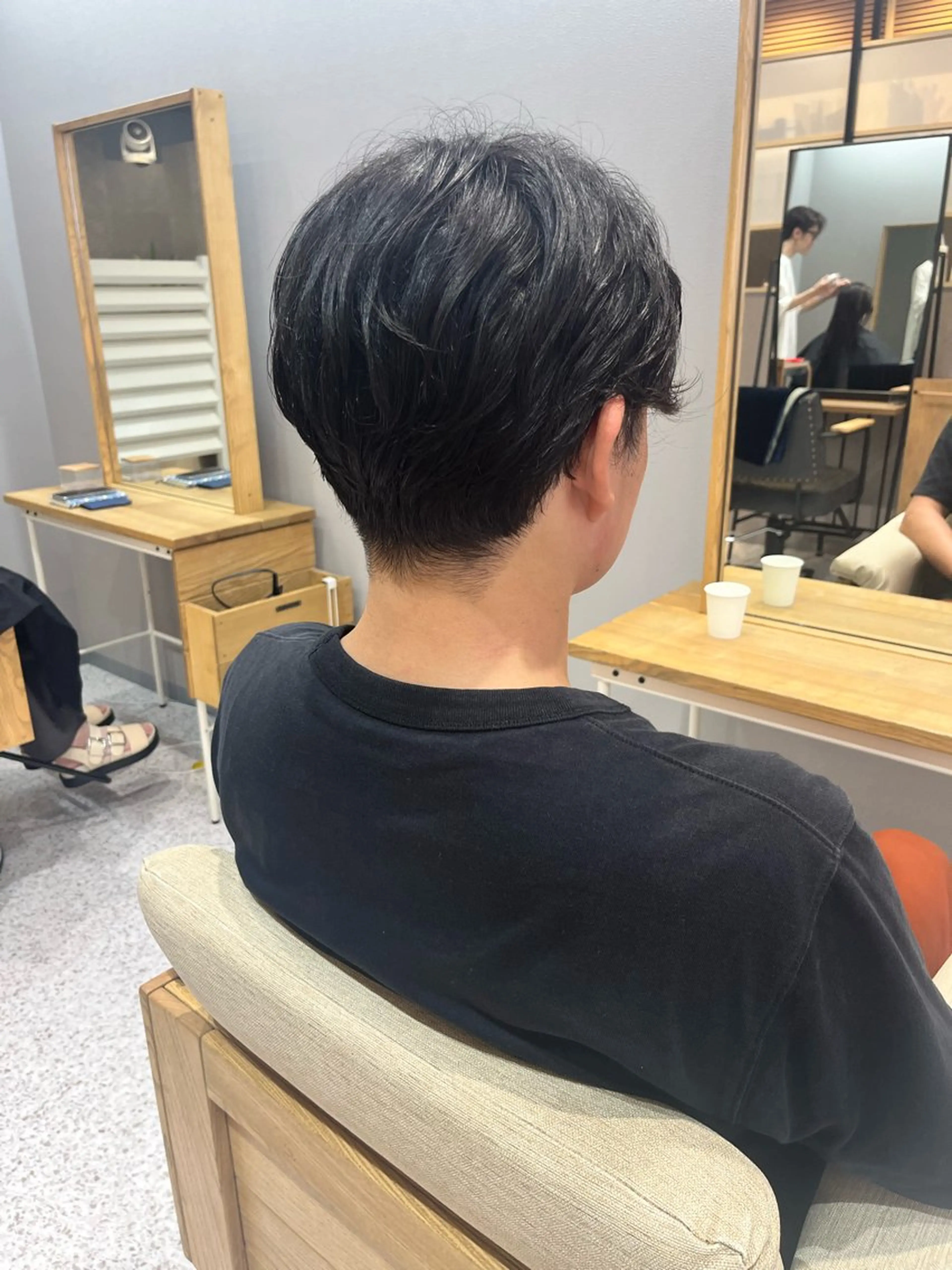 ショート メンズ マッシュ メンズパーマ くせ毛 カット 仙台/駅近/ AUTHEN/アンズのヘアスタイル