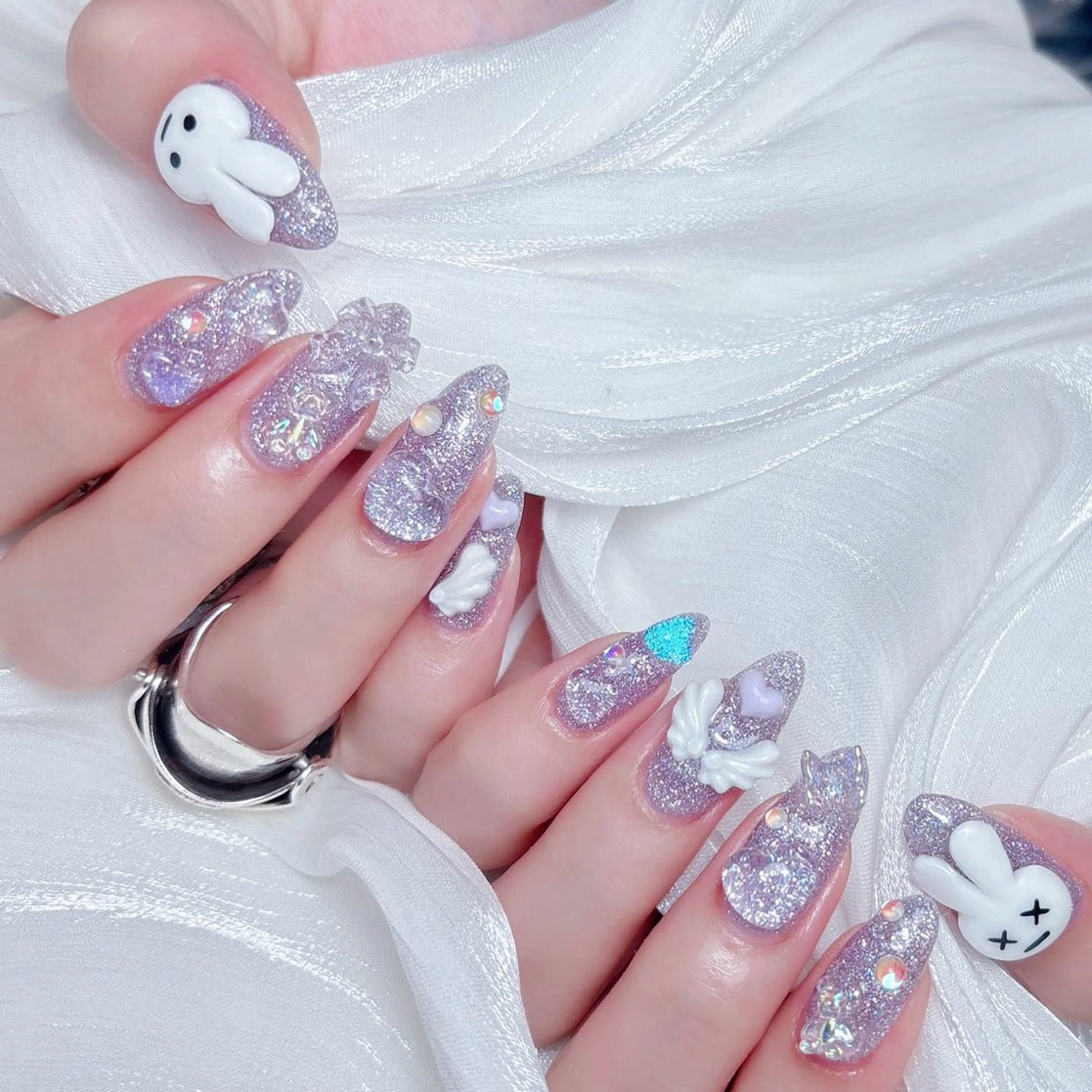 ネイル M🌷nail 長さだし専門店のネイルデザイン