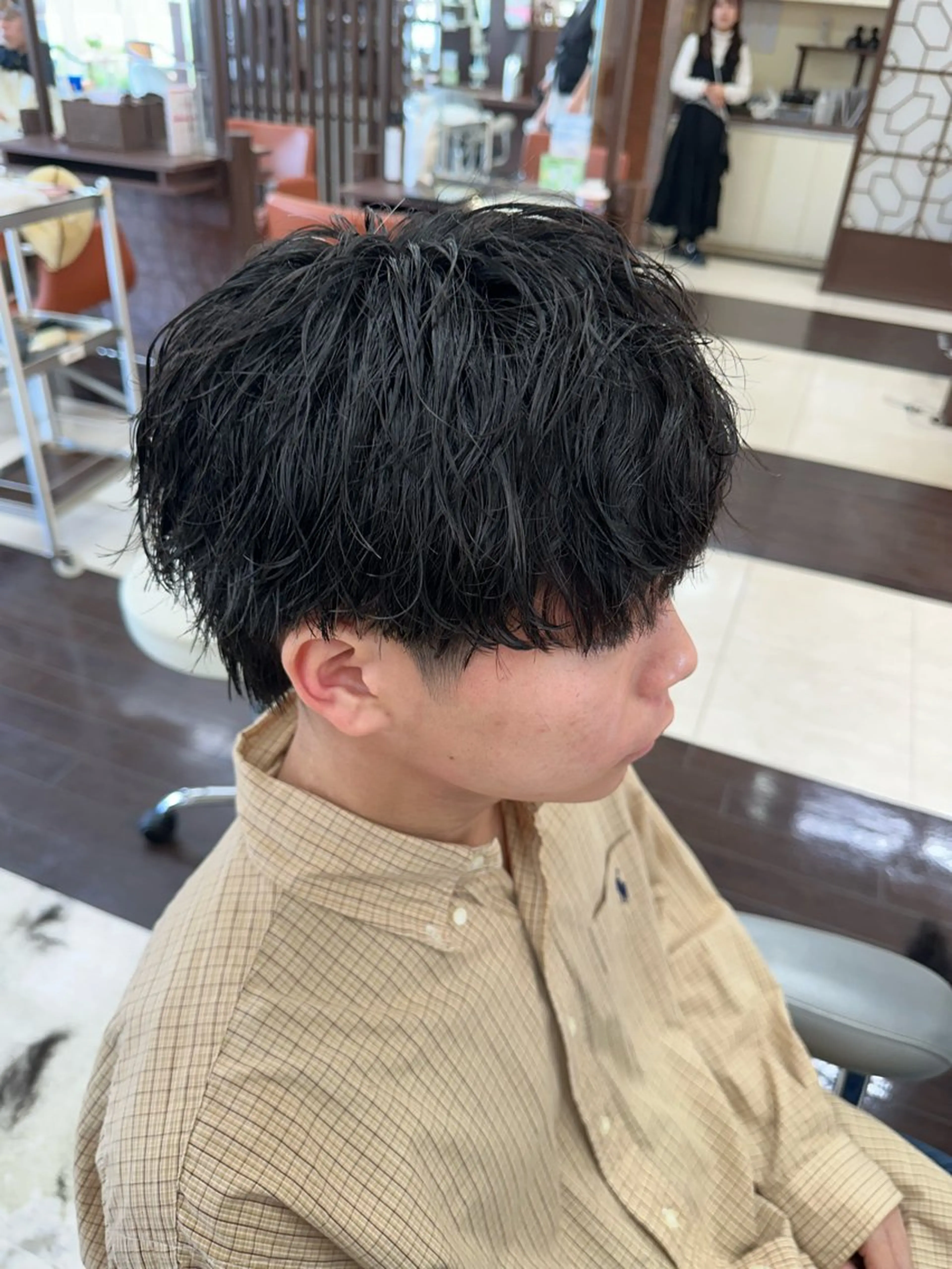 ショート カラー パーマ メンズ 毎月230人担当/ メンズヘア/清和武虎のヘアスタイル