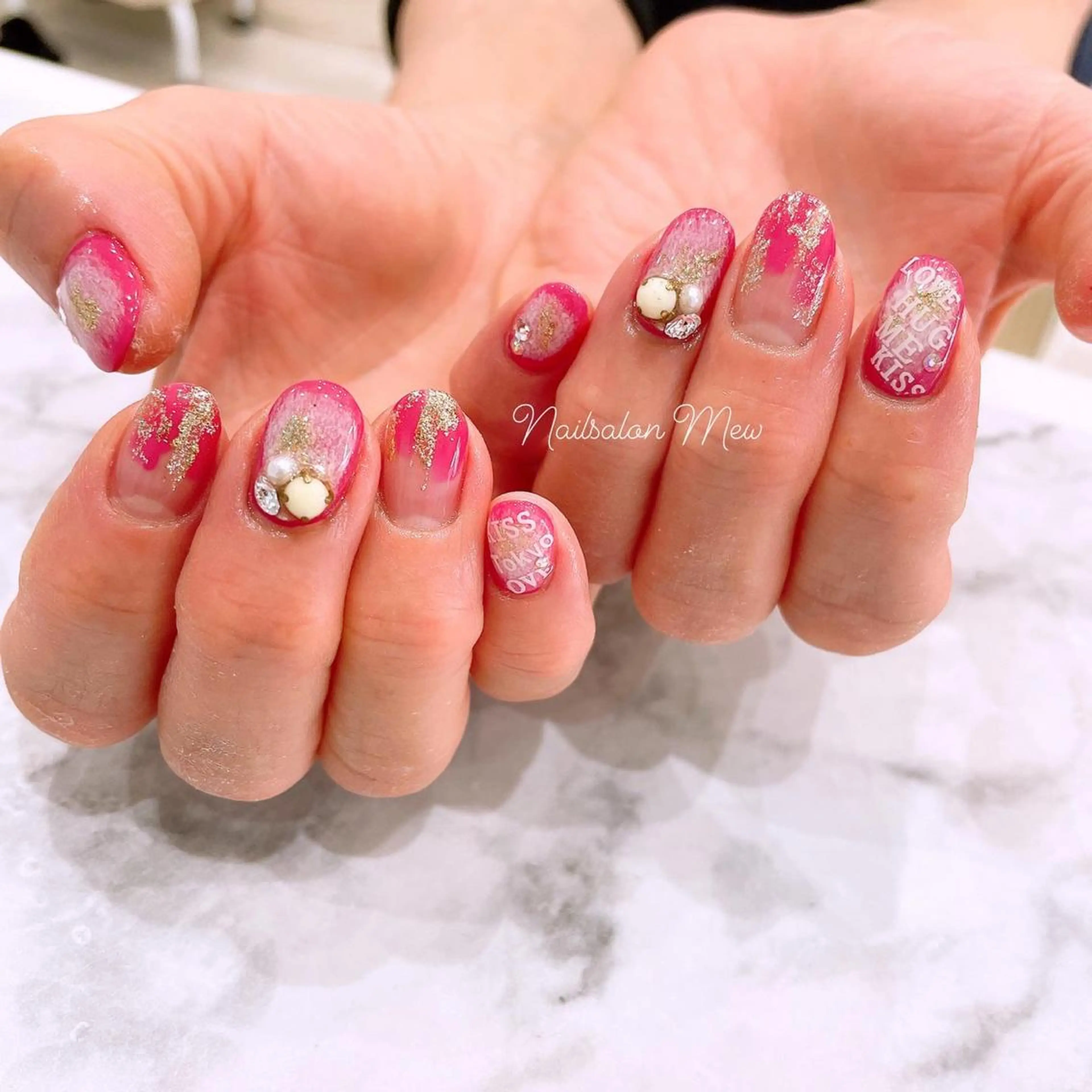 ネイル Nailsalon Mew❤︎のネイルデザイン