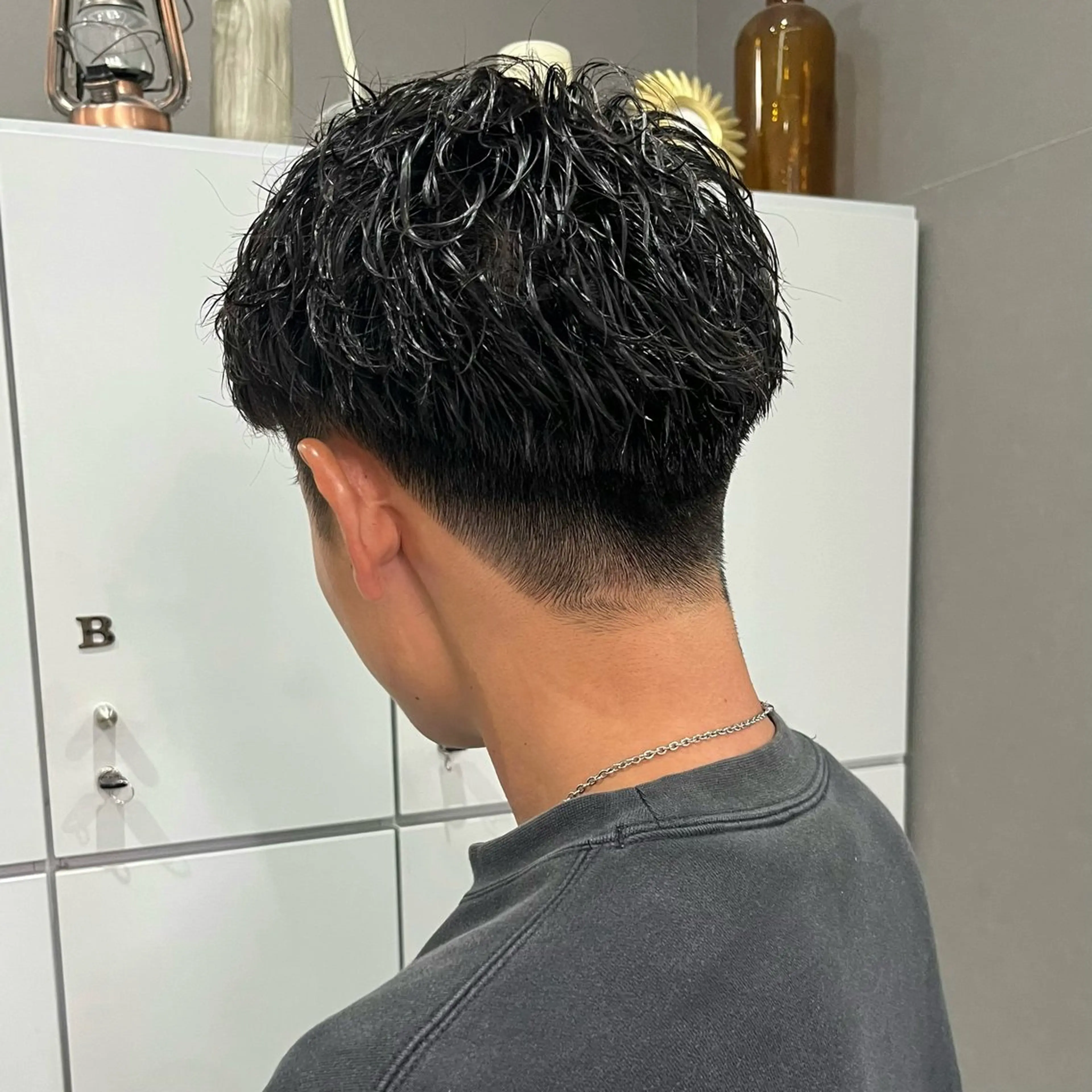 パーマ メンズ メンズパーマ メンズツイストパーマ ツイストパーマ sato mizukiのヘアスタイル